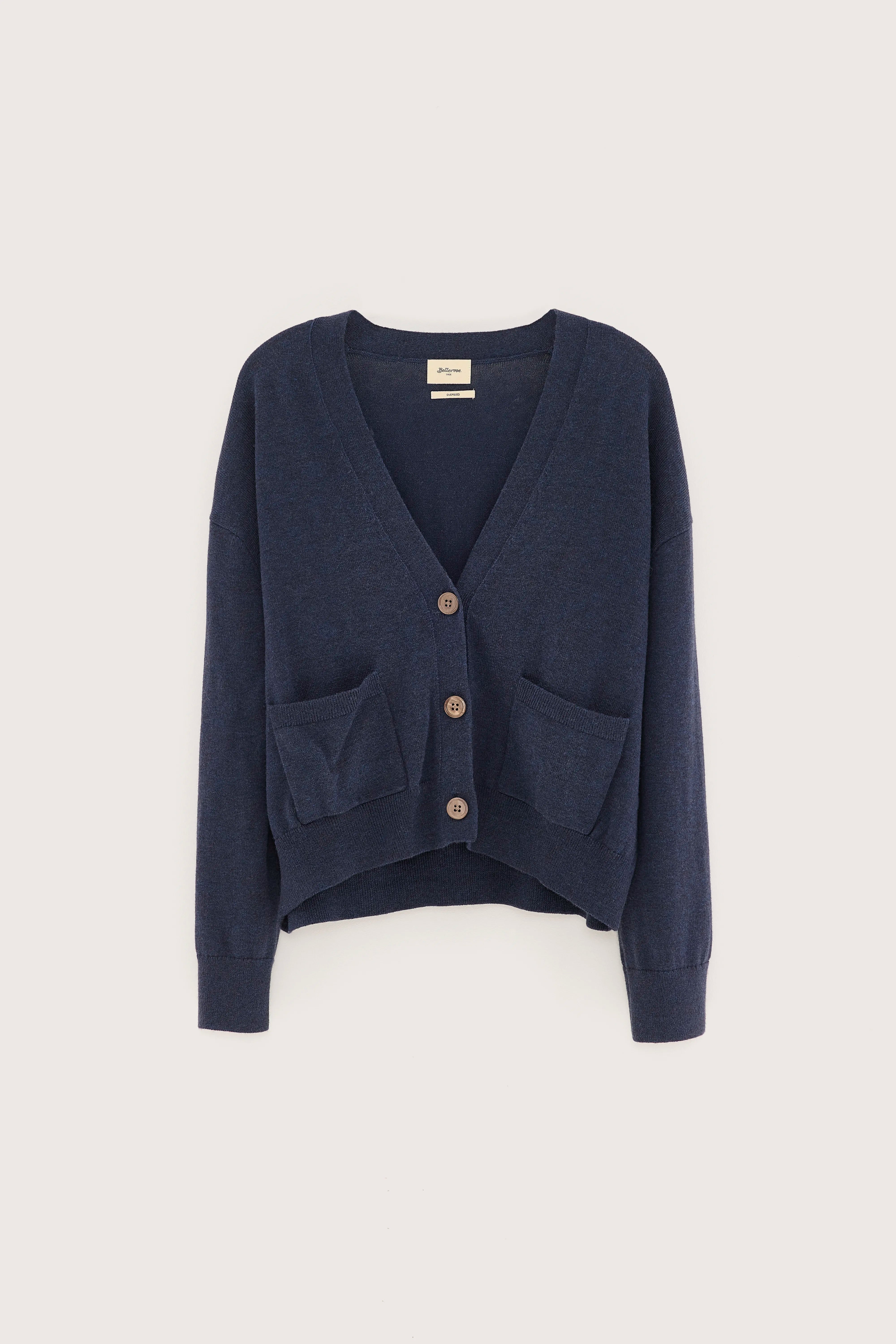 Gakkin v-neck cardigan (251 / W / CAPTAIN)