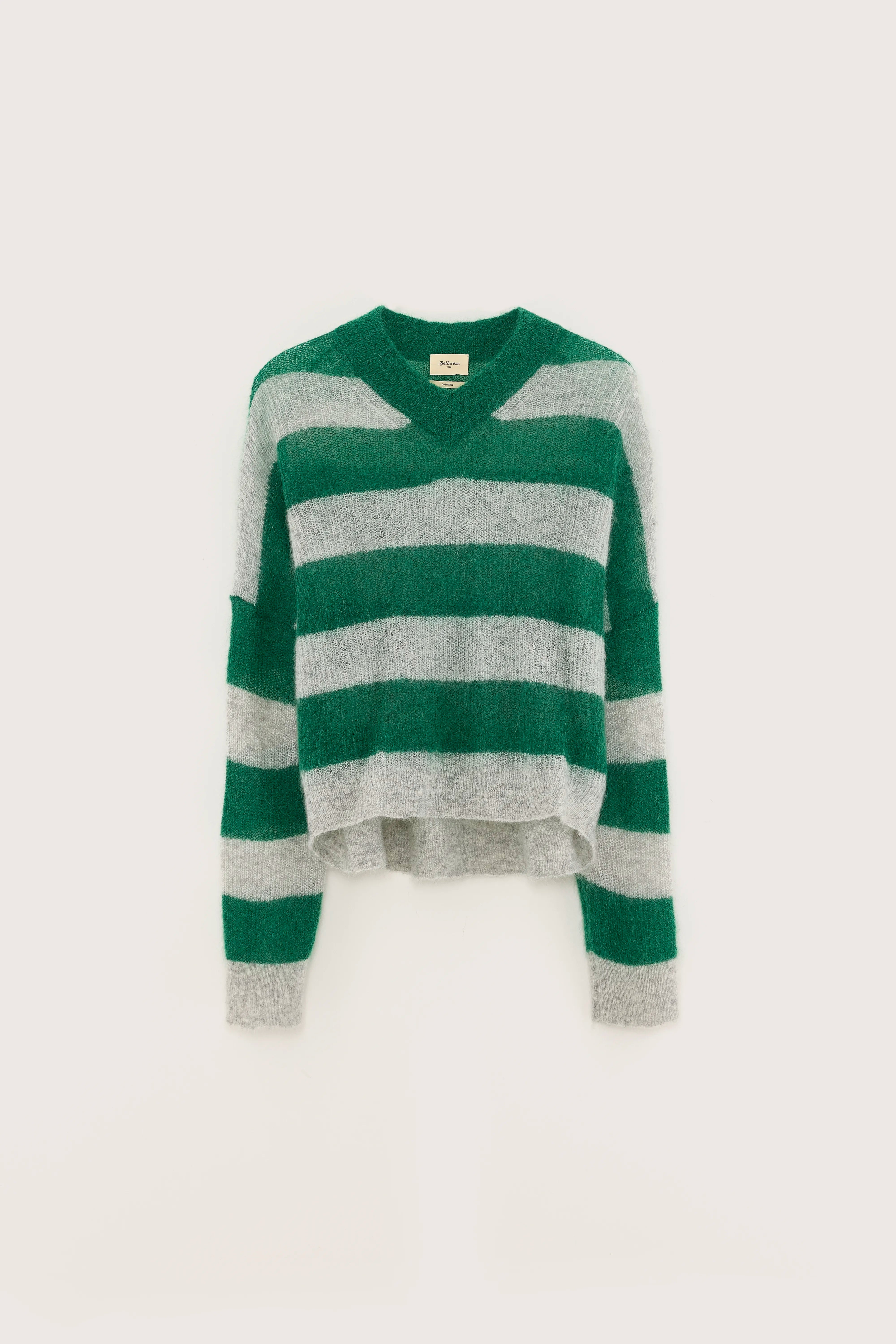 Pull col V Arcy (251 / W / STRIPE A)