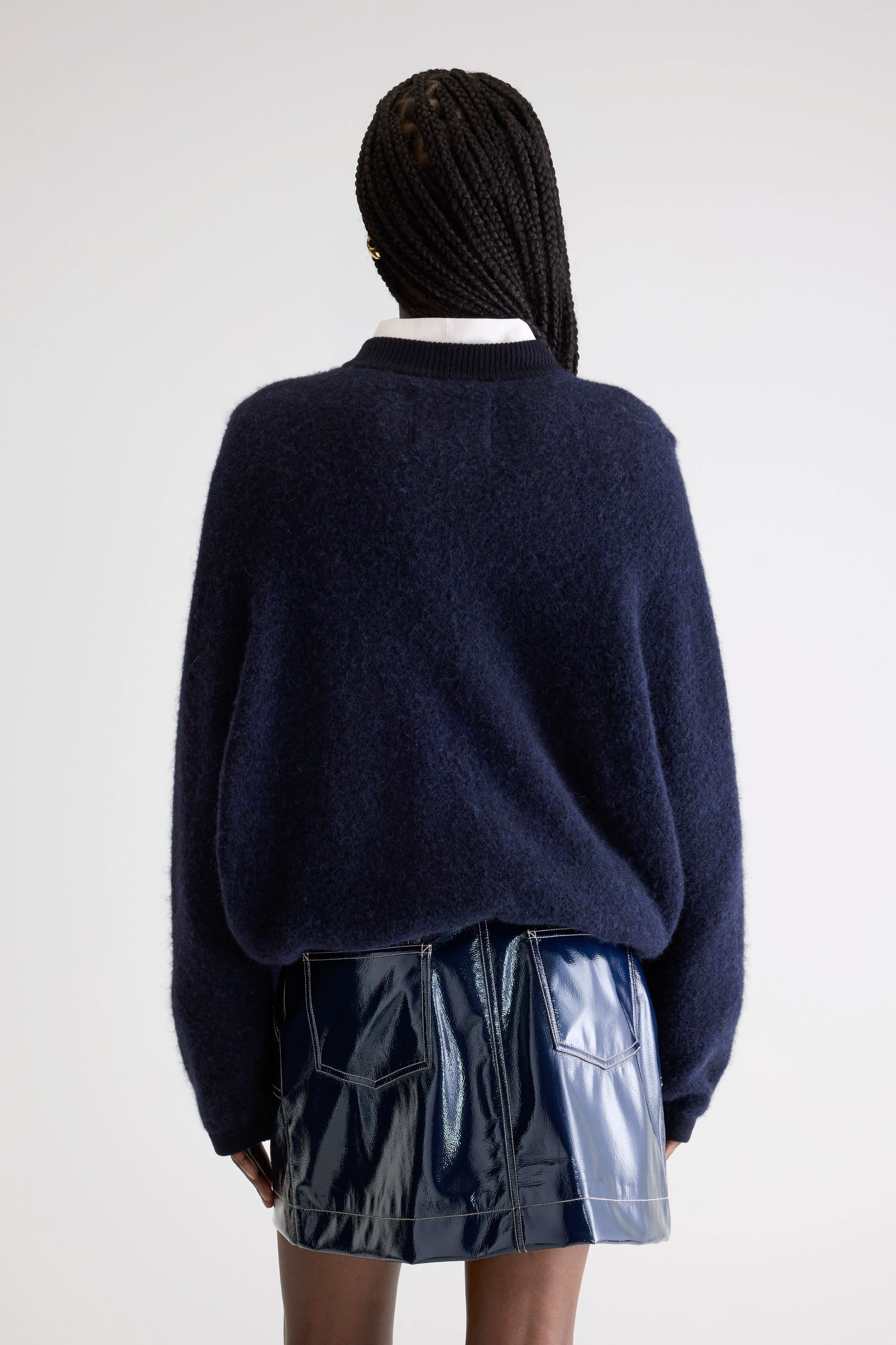 Cardigan zippé Asedi (252 / W / NAVY)