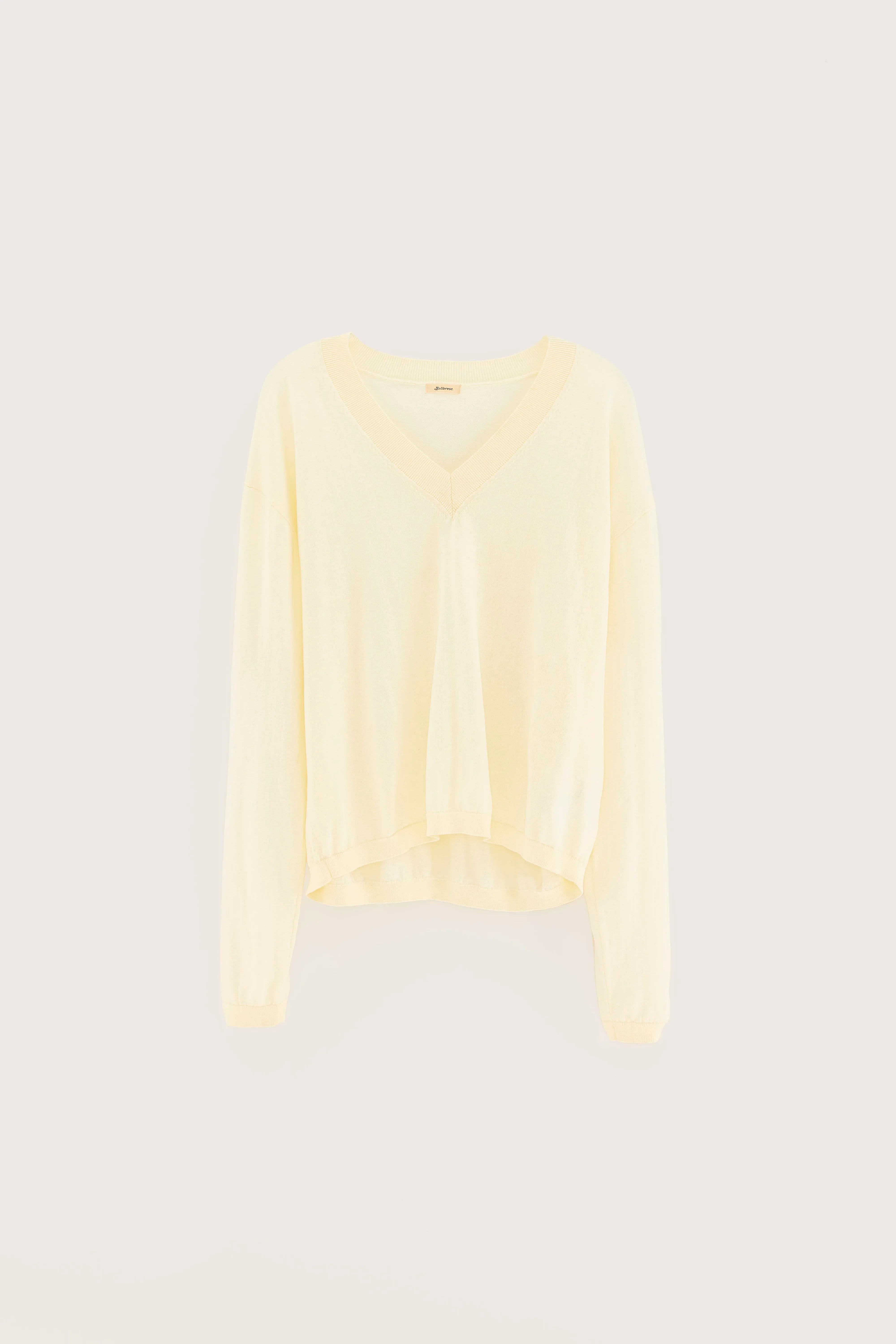 Alima trui met V-hals (251 / W / SEAFOAM)