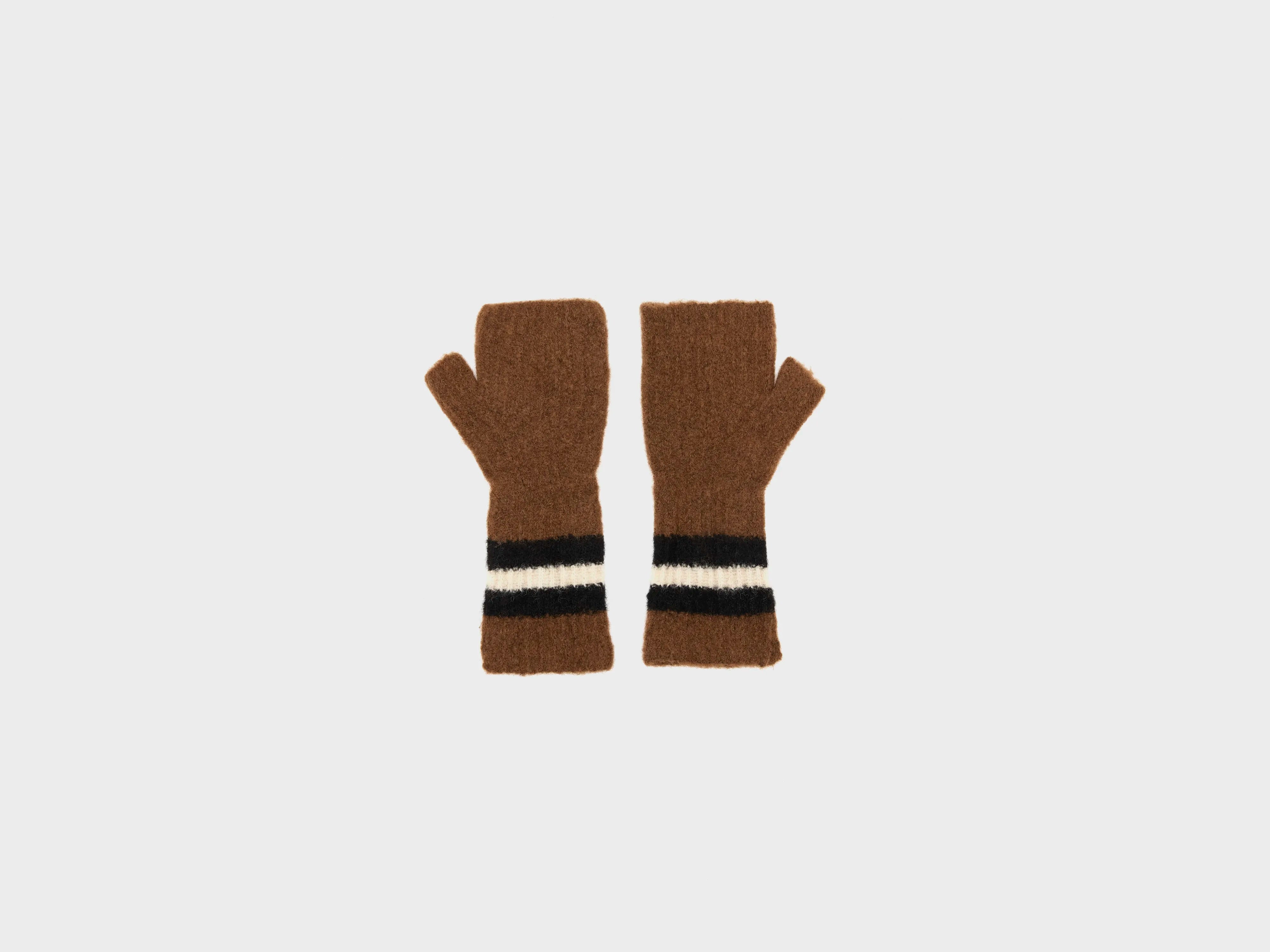 Dercam fingerless mittens (252 / W / BISON)