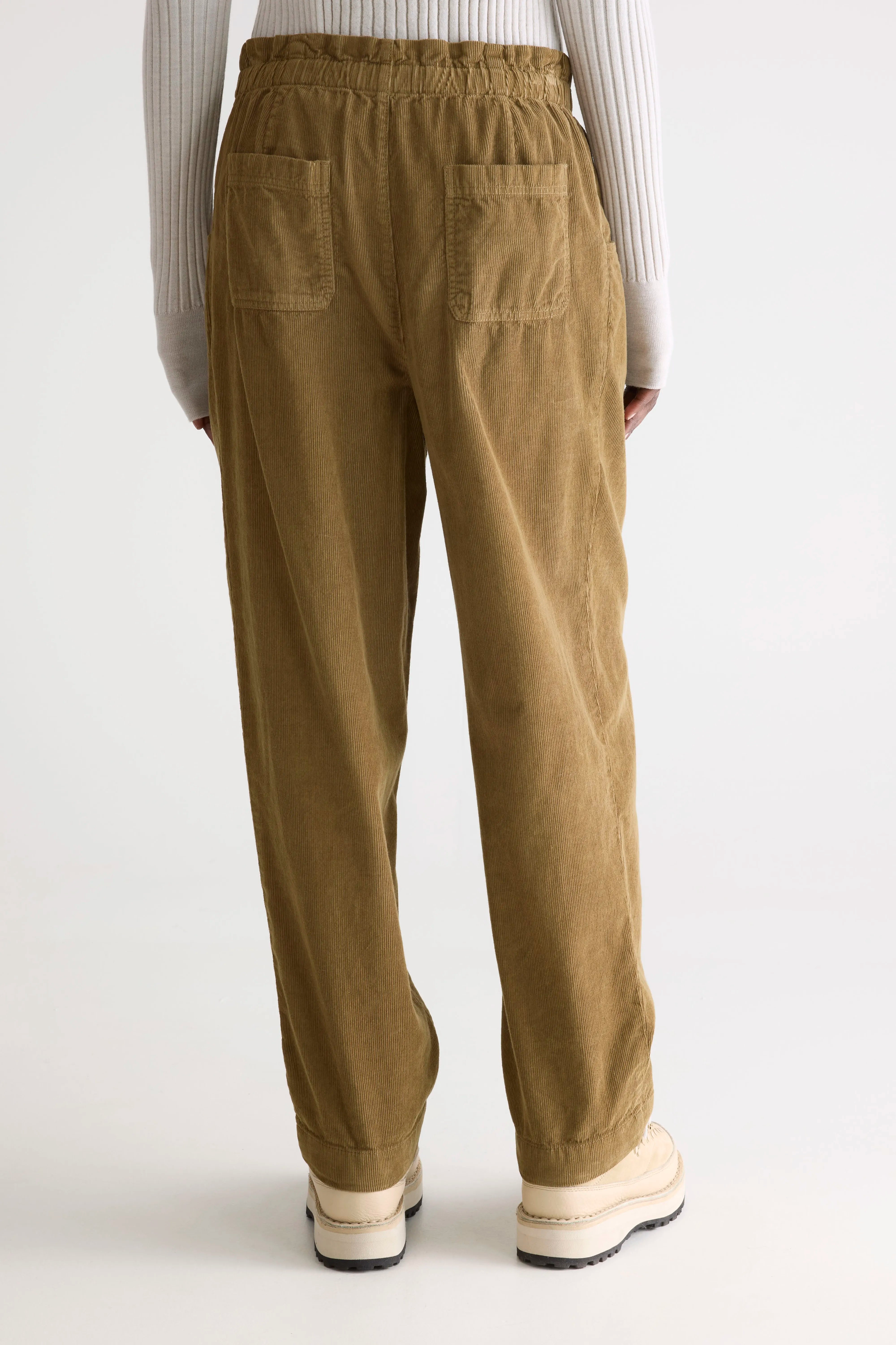 Pantalon paperbag Winona (252 / W / TABAC)