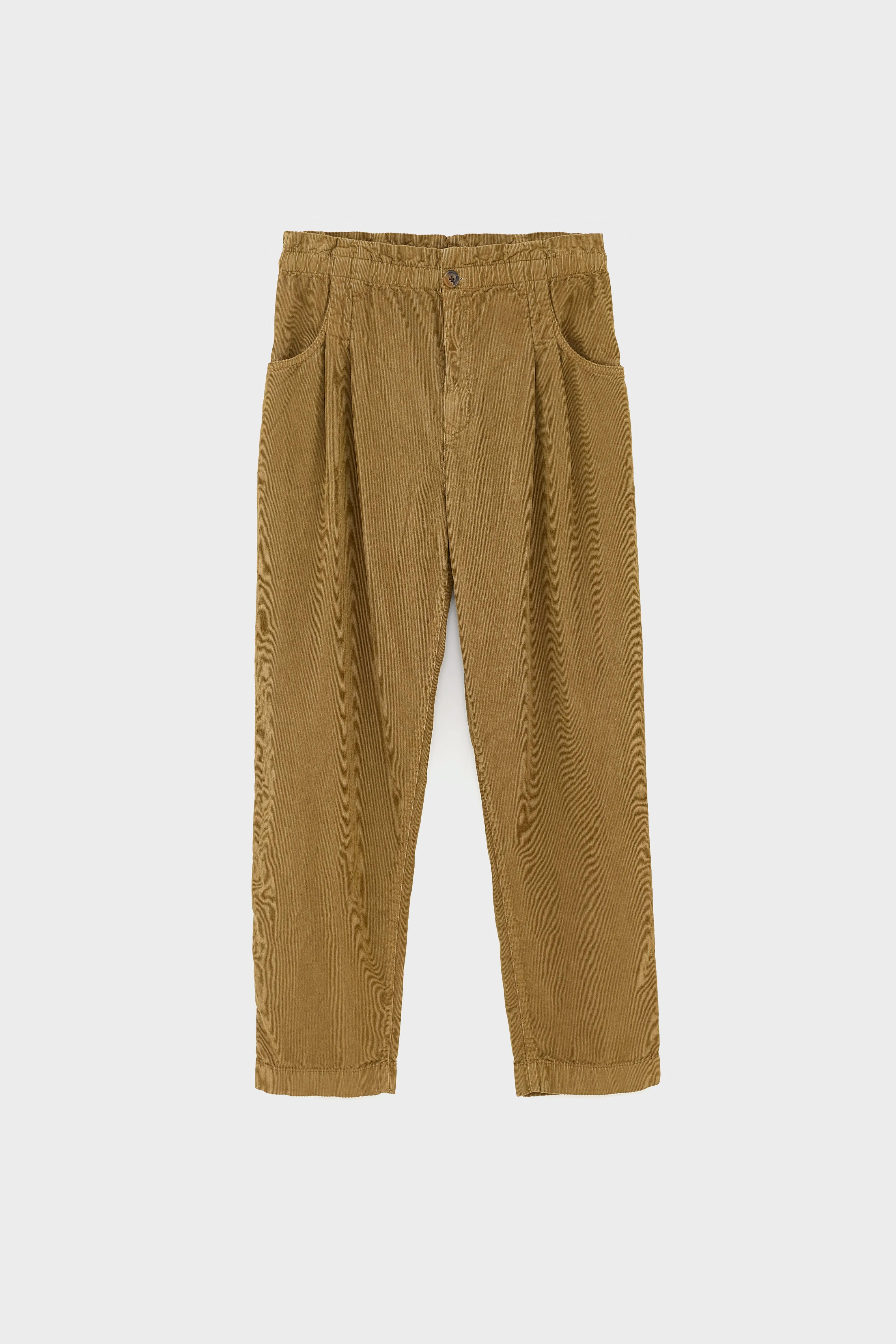 Pantalon paperbag Winona (252 / W / TABAC)