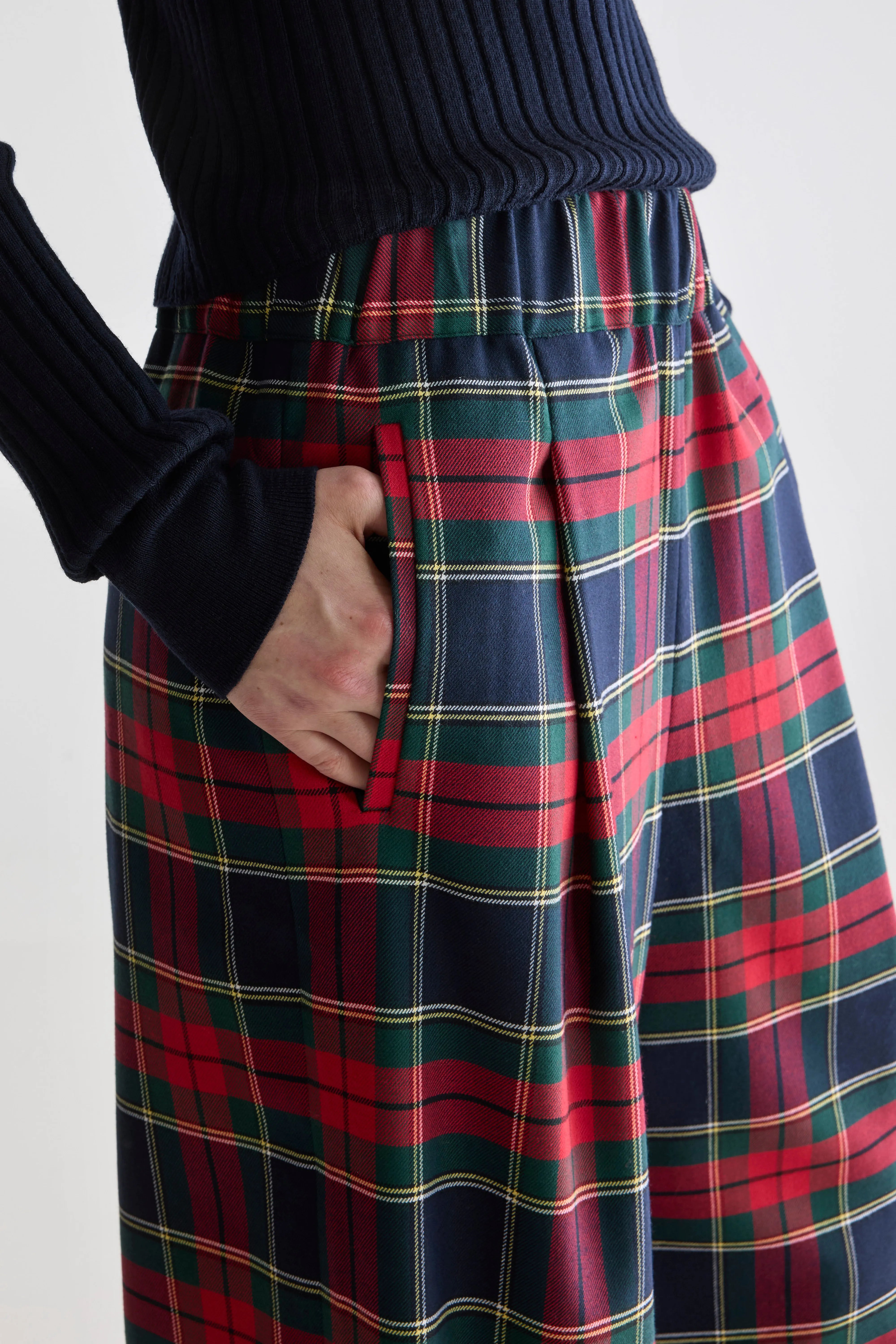 Vespa wijde broek (252 / W / CHECK B)