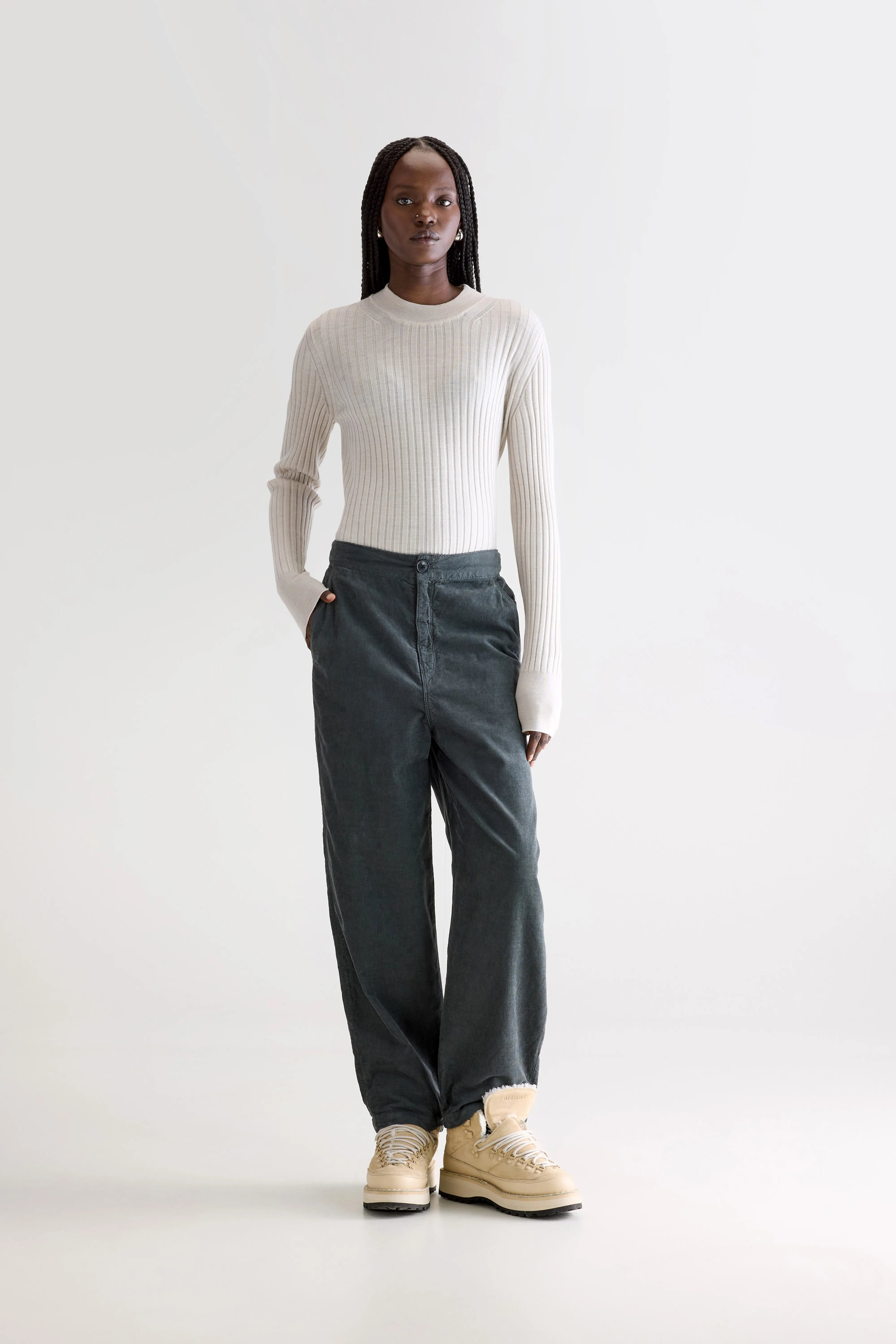 Pasop relaxed trousers (252 / W / IRON)