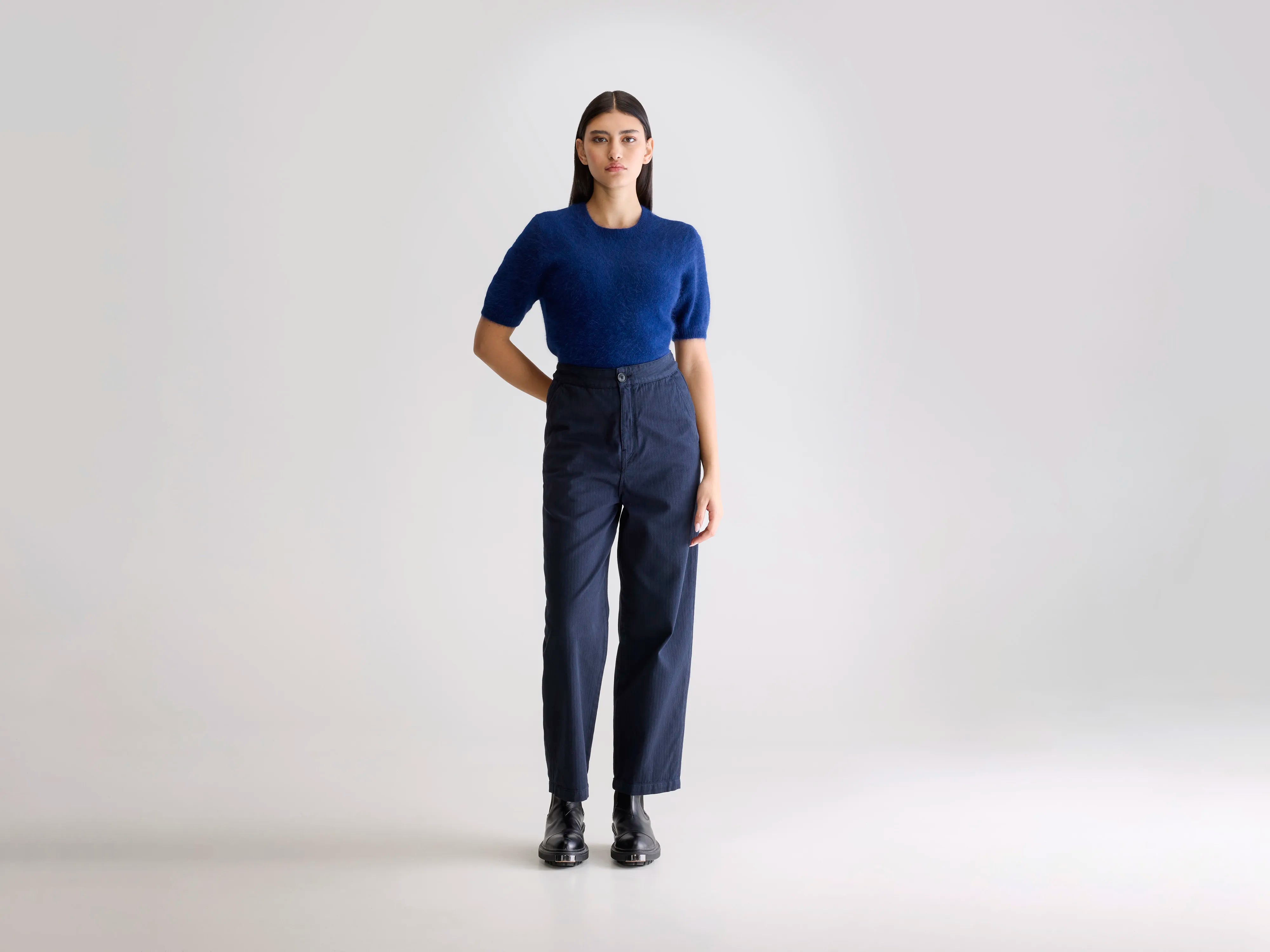 Pantalon décontracté Pasop (252 / W / NAVY)