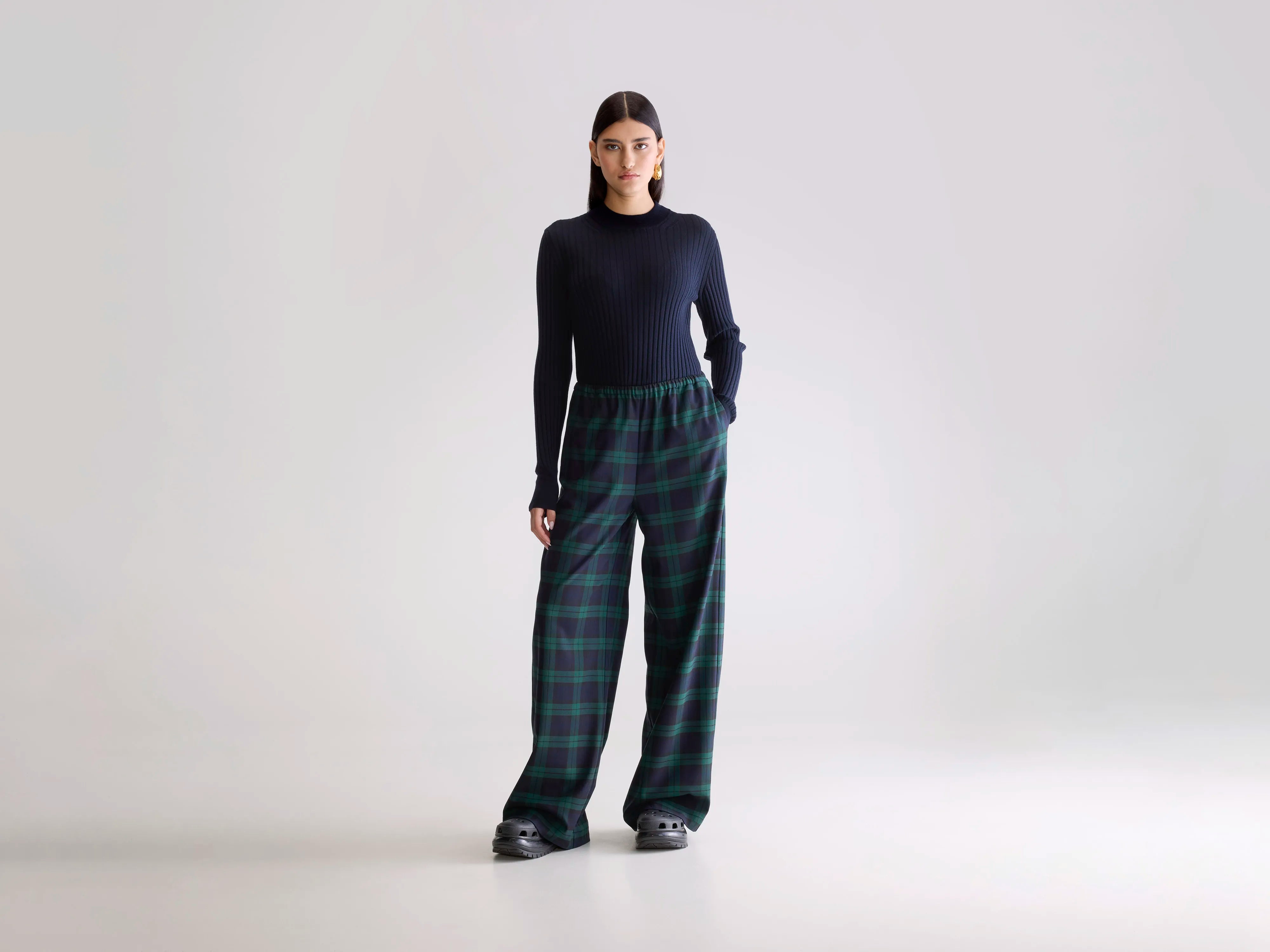 Pantalon décontracté Sleepy (252 / W / CHECK A)