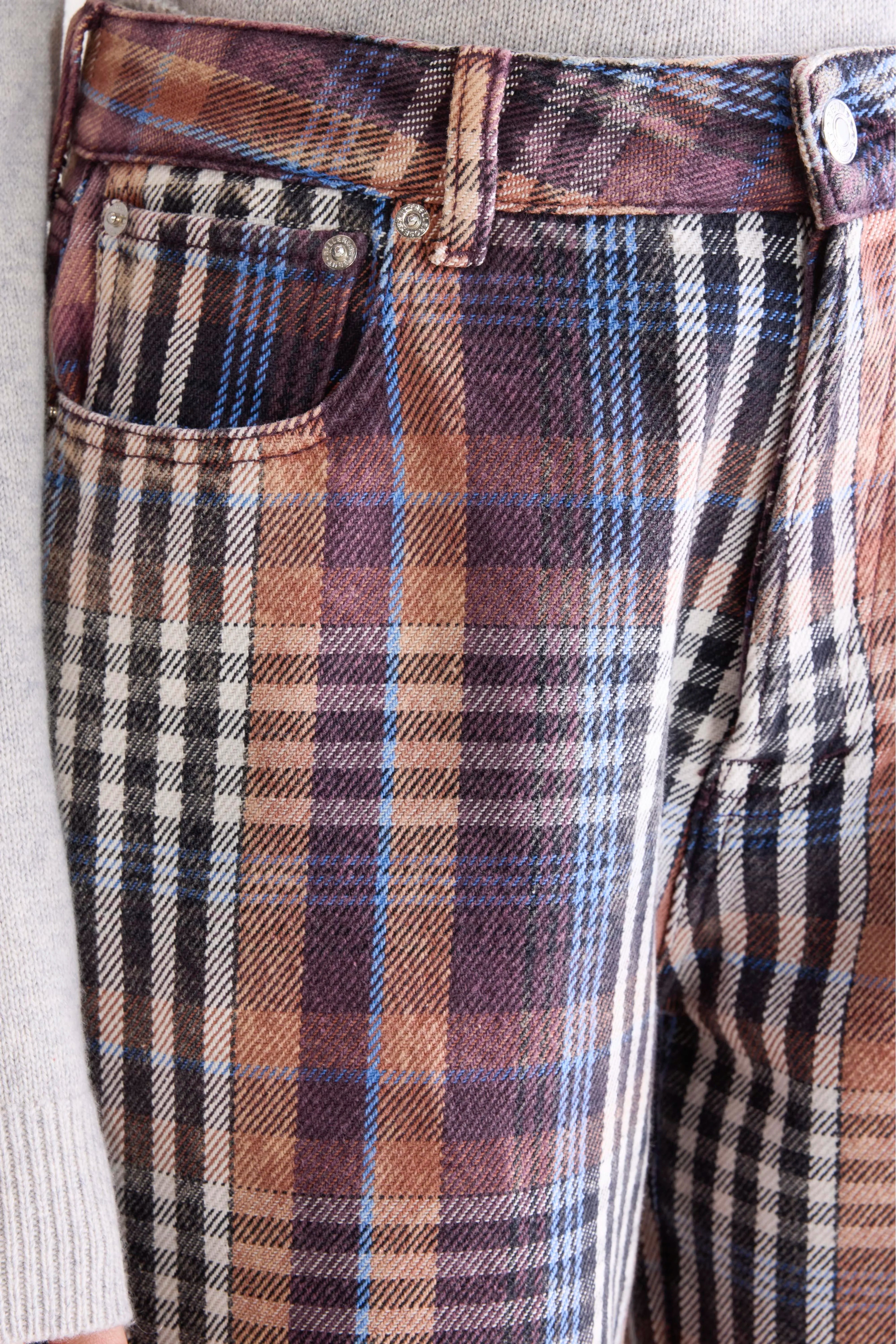 Denim N. 66 wijde jeans (252 / W / CHECK A)