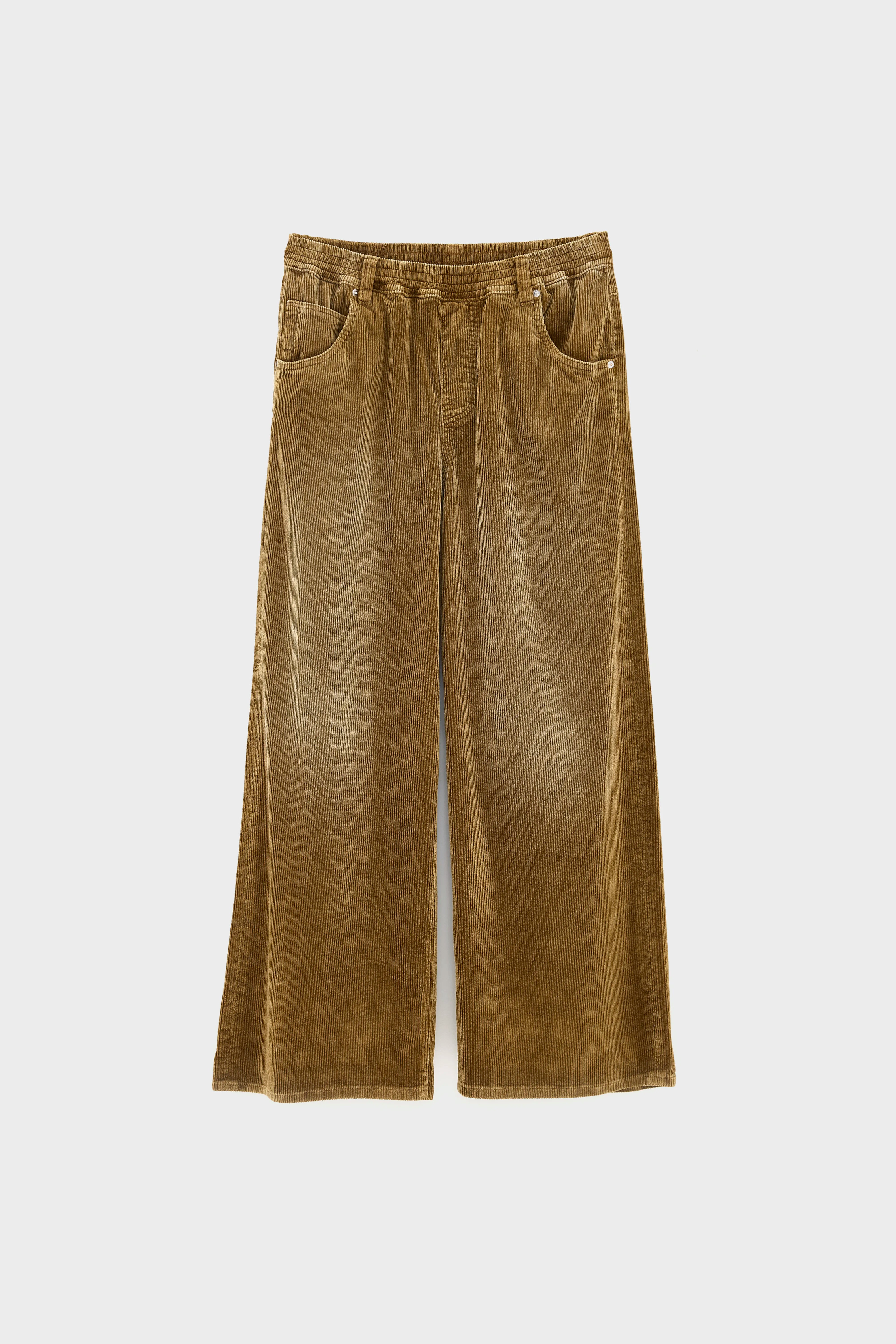 Galina wide trousers (252 / W / SOIL)