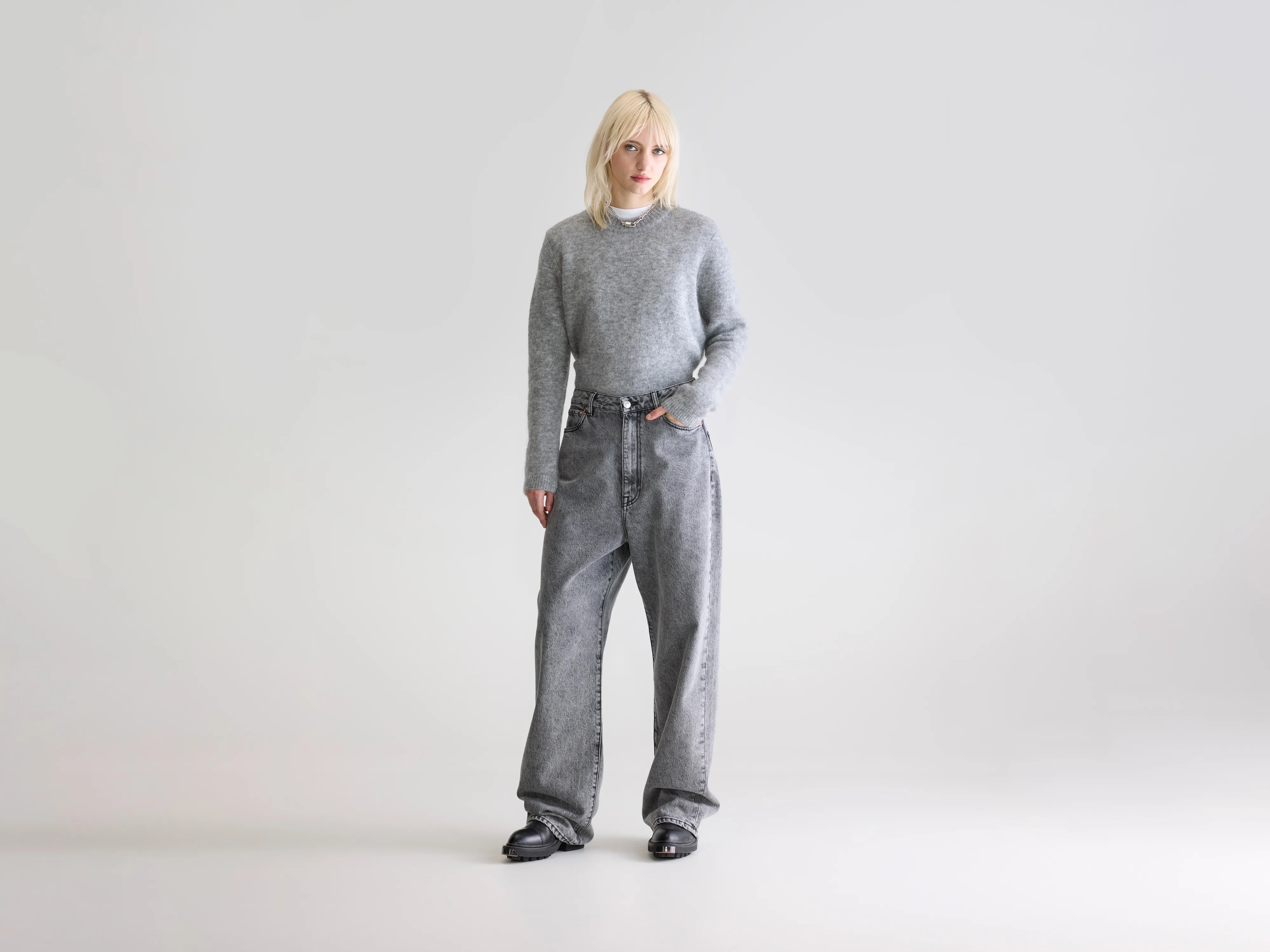 Denim N. 68 baggy jeans (252 / W / BLACK STONE)