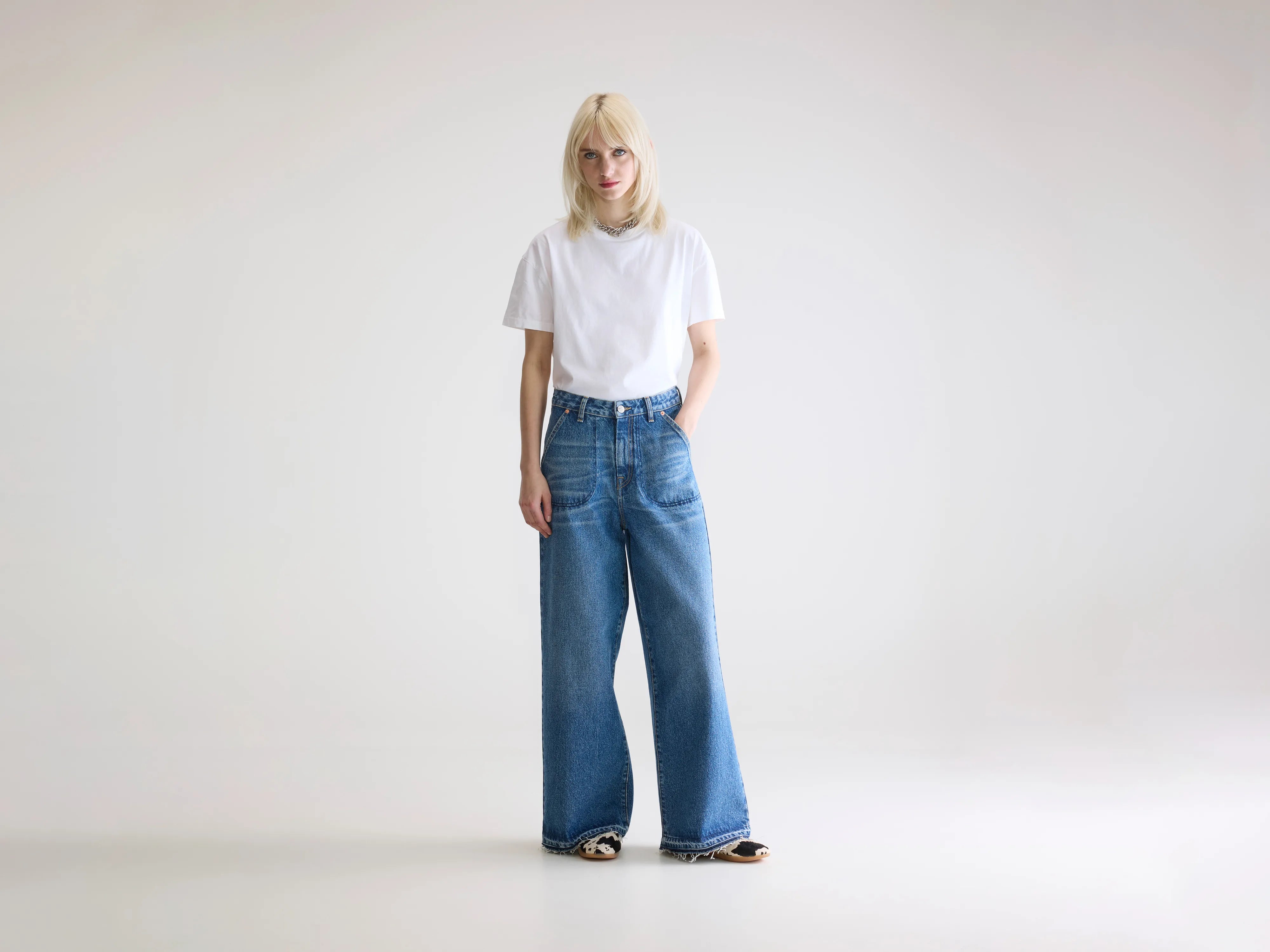 Denim N. 62 wide jeans (252 / W / BLUE STONE)