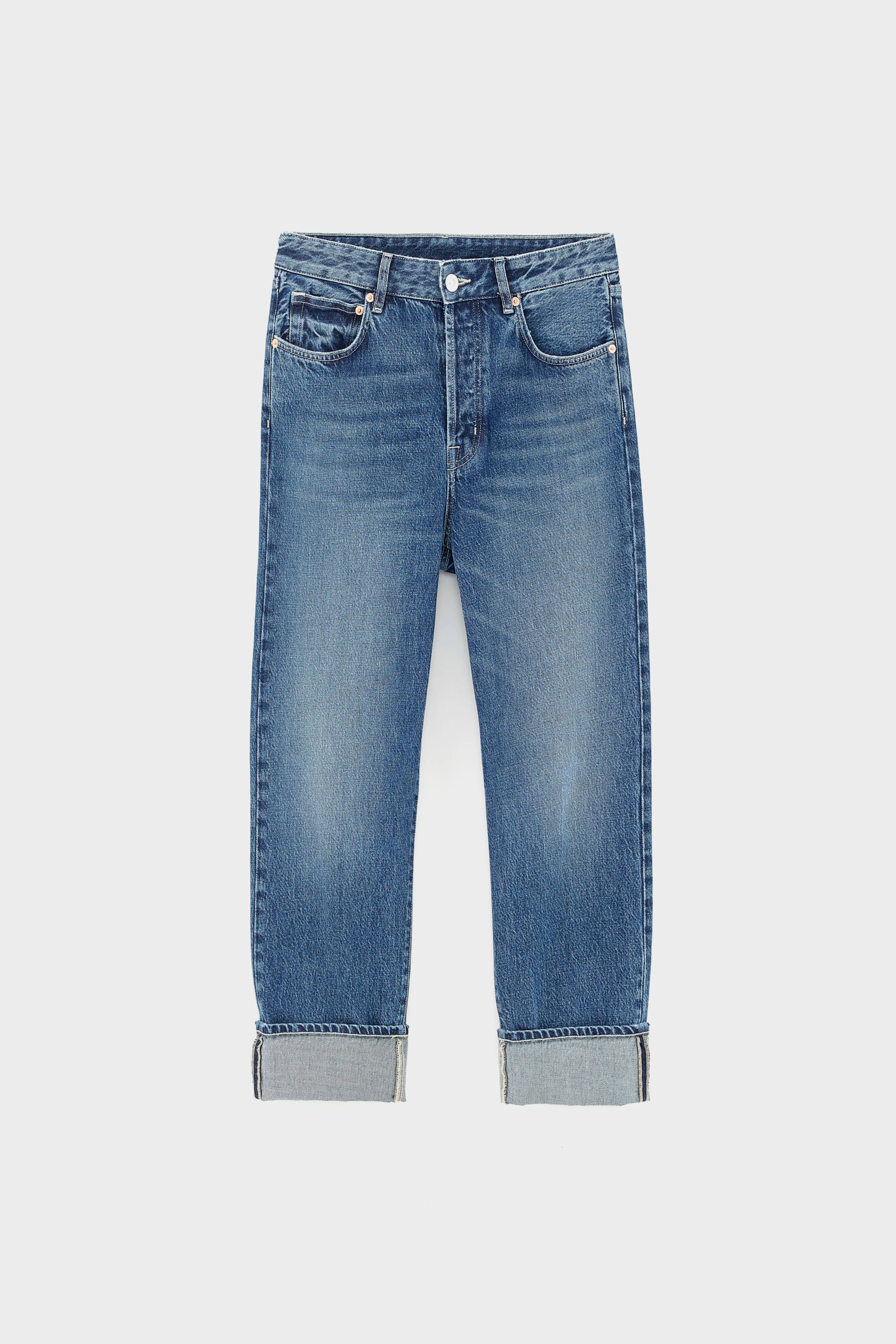 Denim N. 46 wijde jeans (252 / W / VINTAGE MD BLUE)