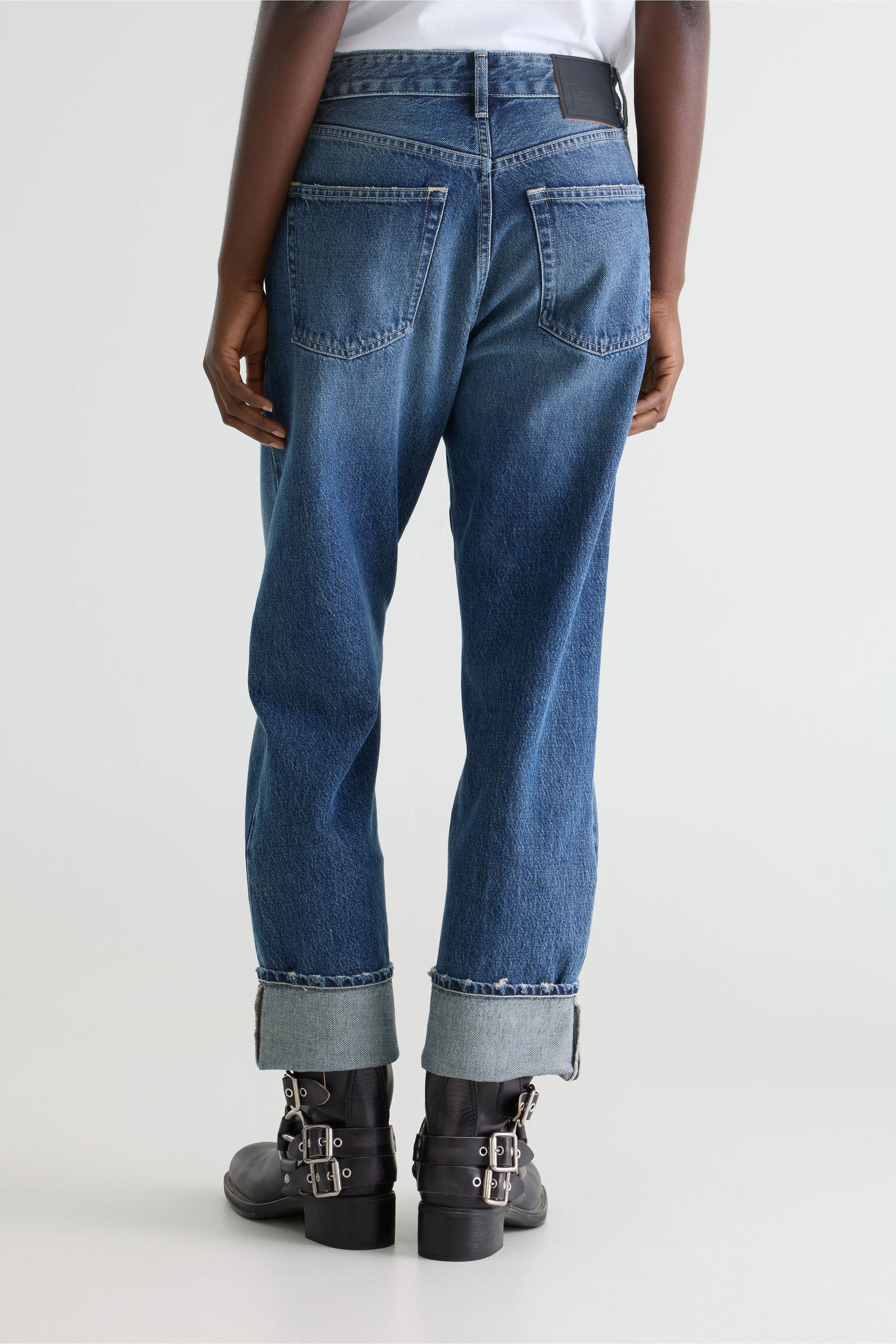 Denim N. 46 wijde jeans (252 / W / VINTAGE MD BLUE)