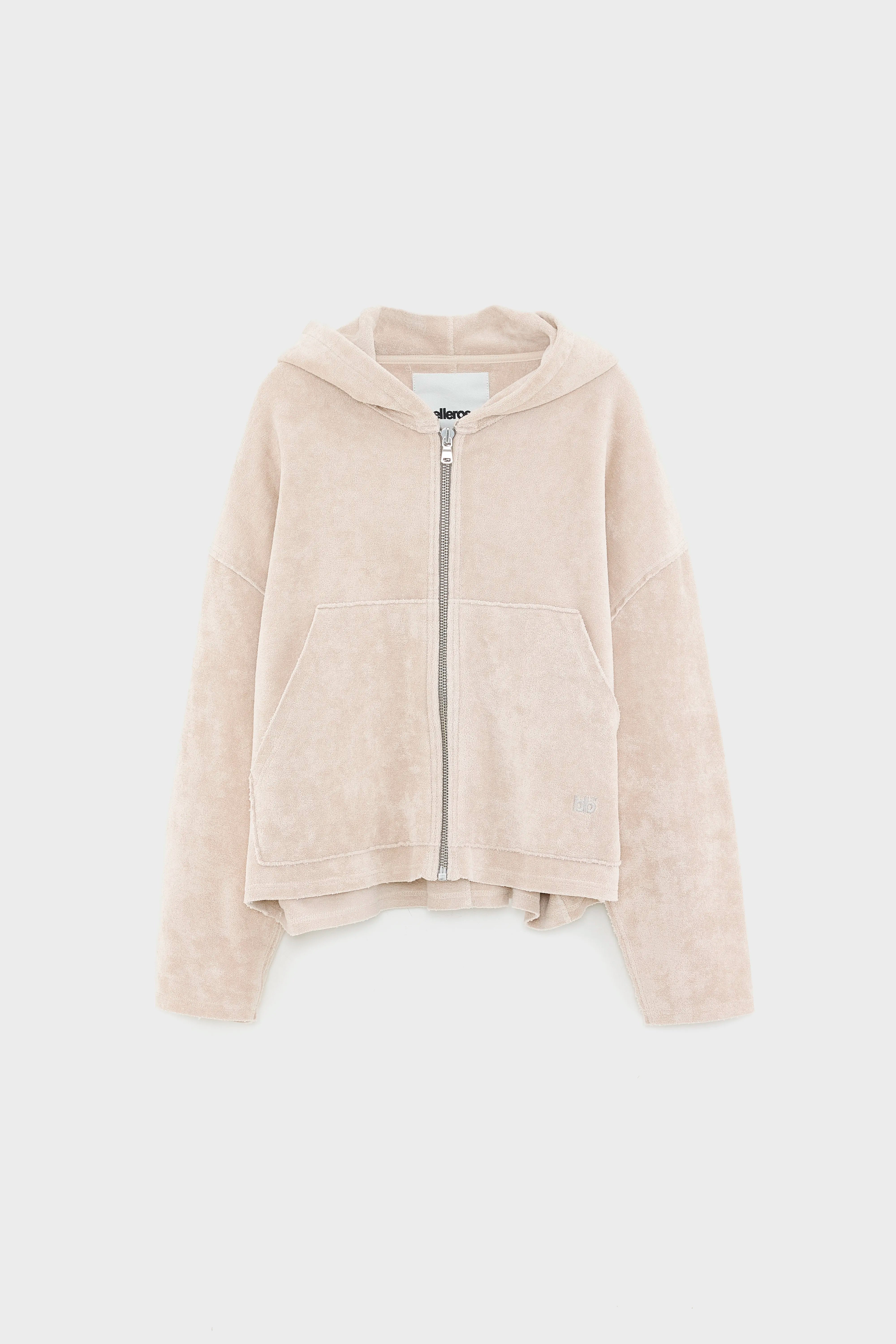 Fannel hoodie (252 / W / STONE)