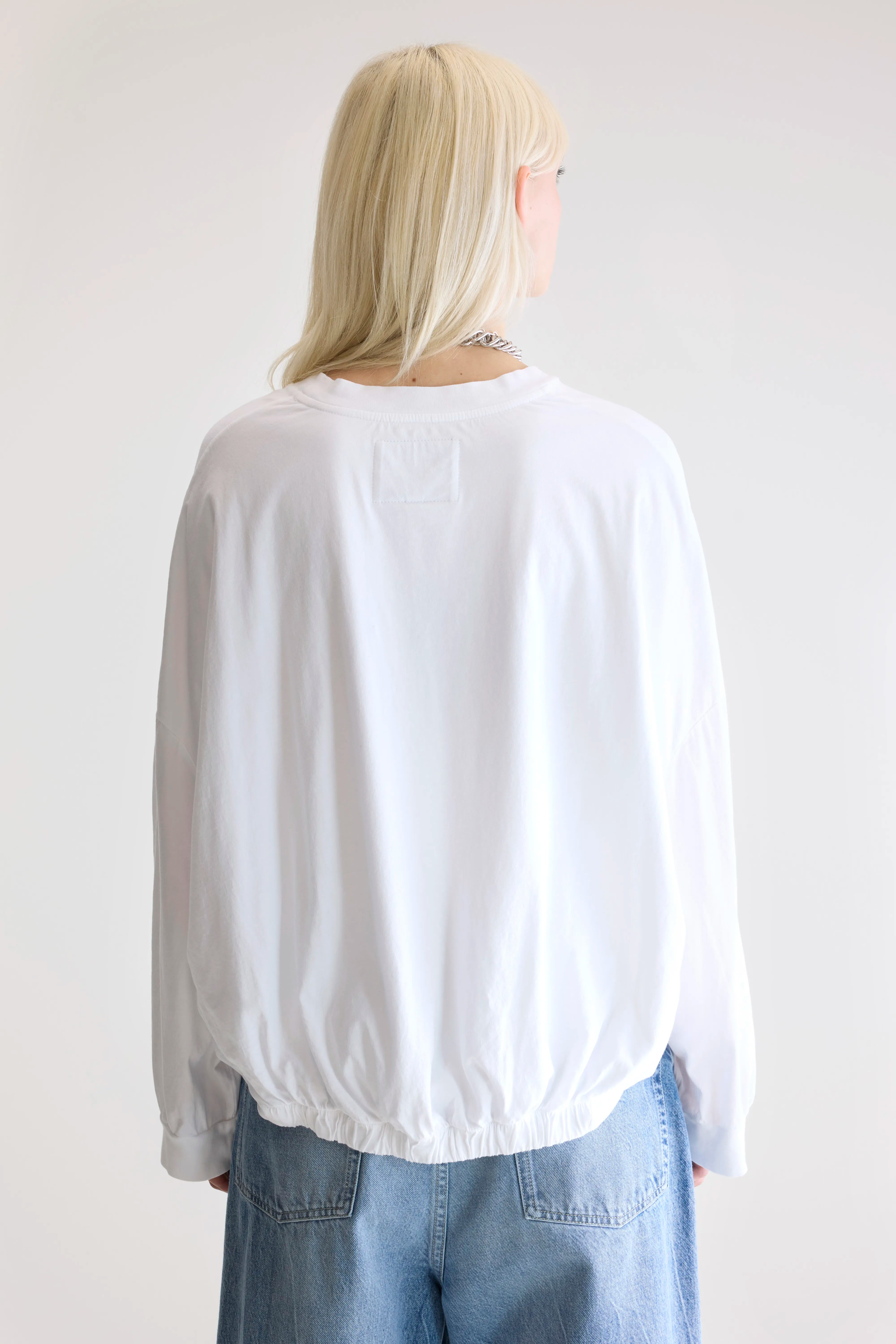 Flam t-shirt met lange mouwen (252 / W / WHITE)