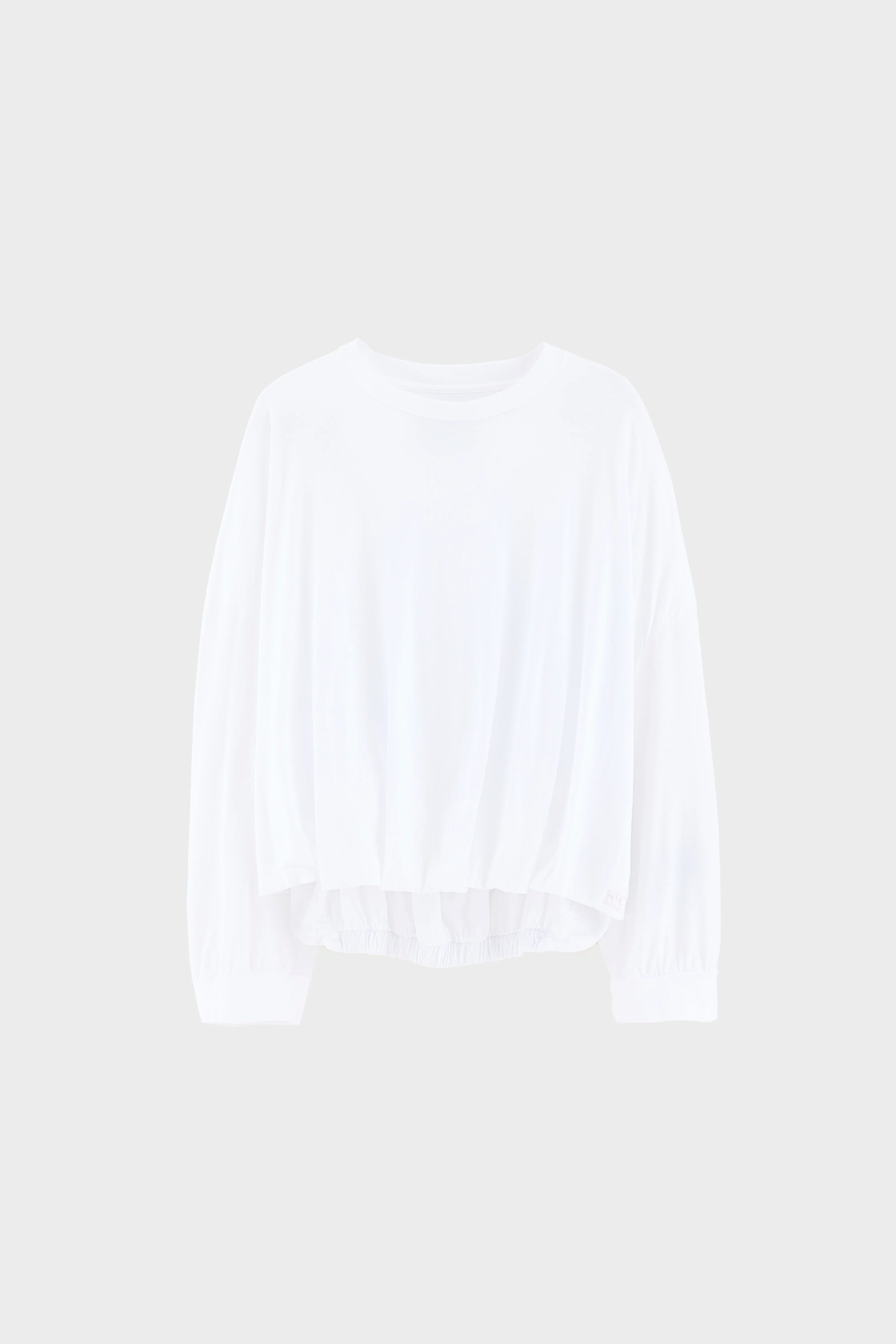Flam t-shirt met lange mouwen (252 / W / WHITE)