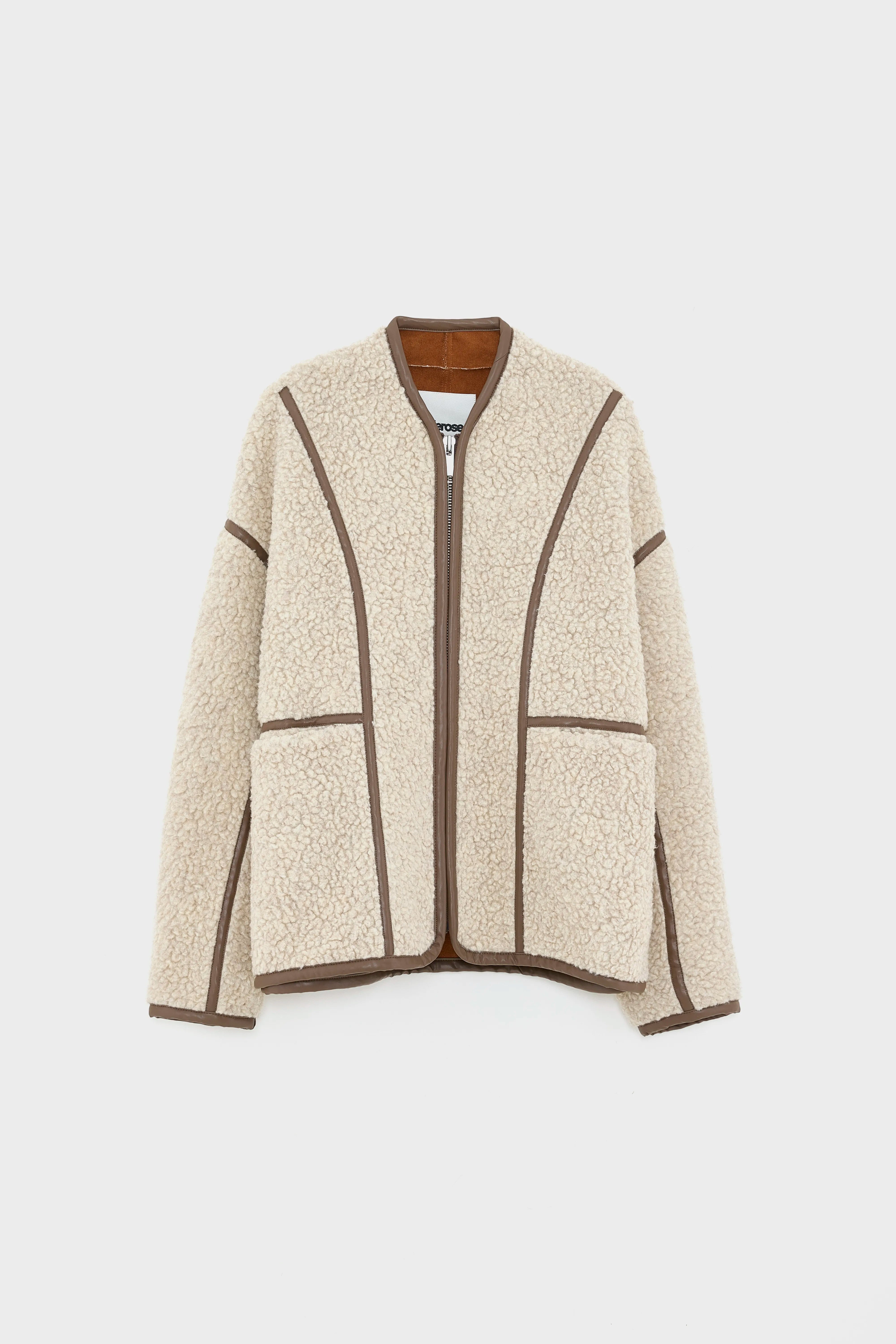 Jina sherpa jacket (252 / W / NATURAL)