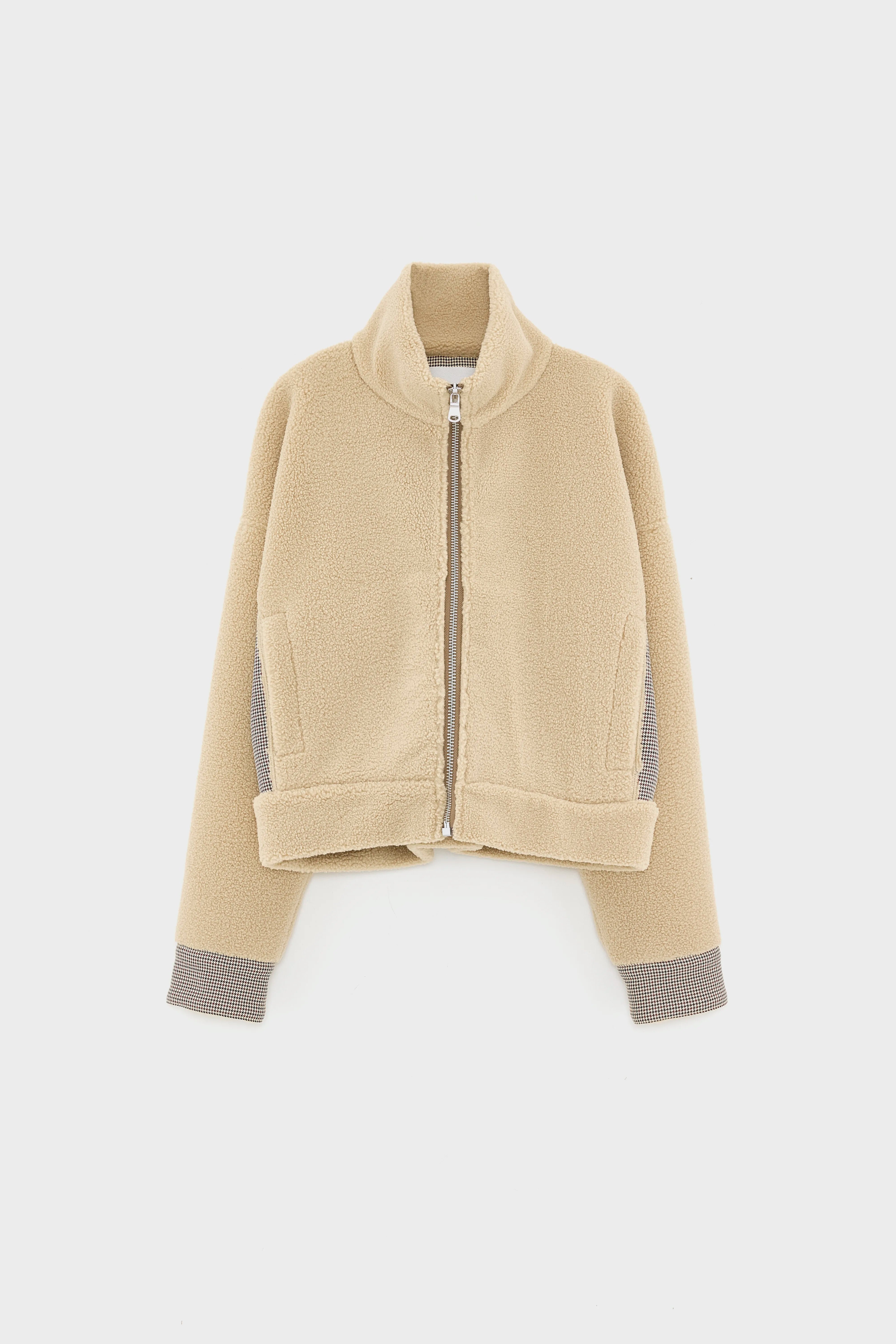 Veste teddy Alesha (252 / W / MACADAMIA)