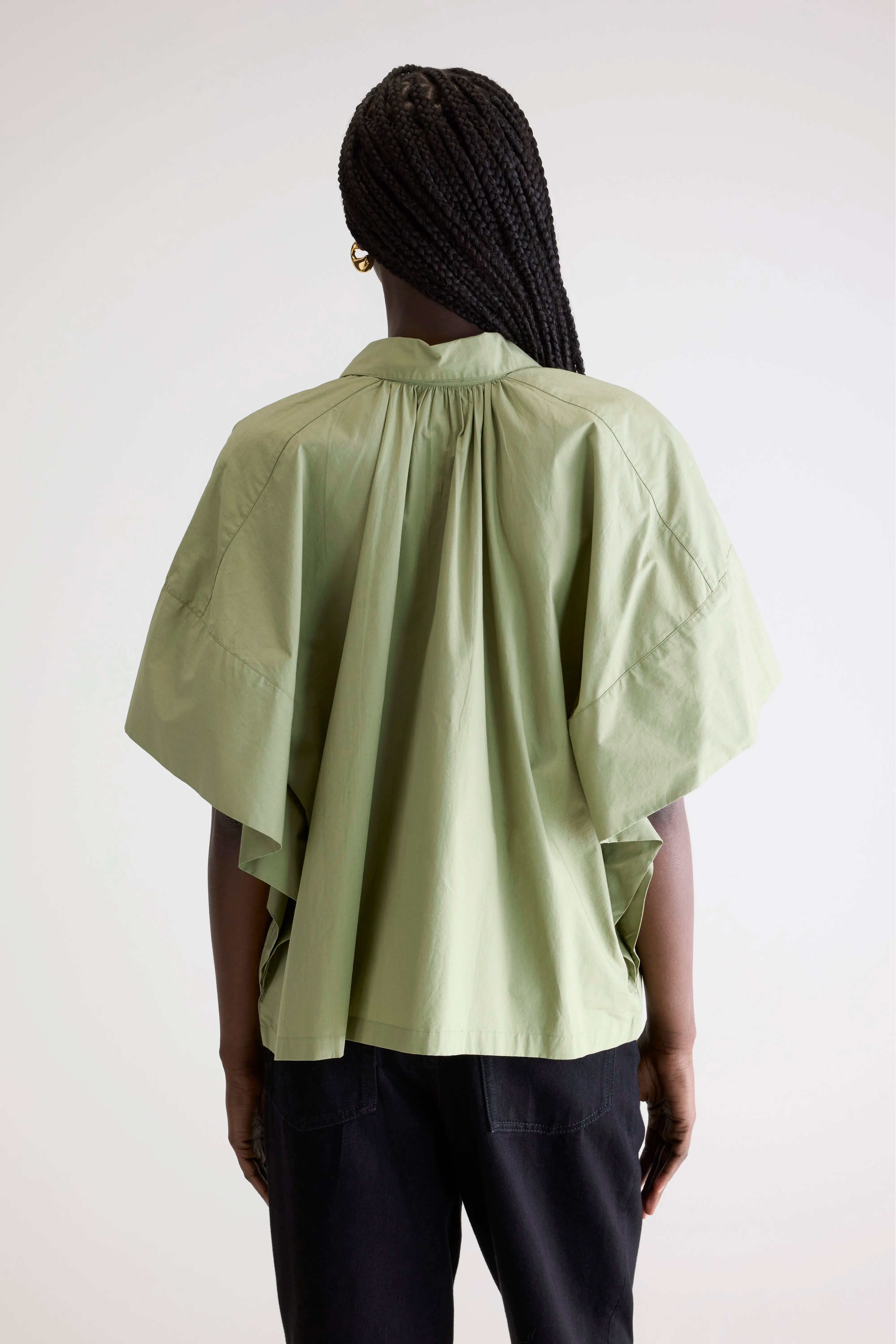 Cairn hemd met korte mouwen (252 / W / SAUGE)