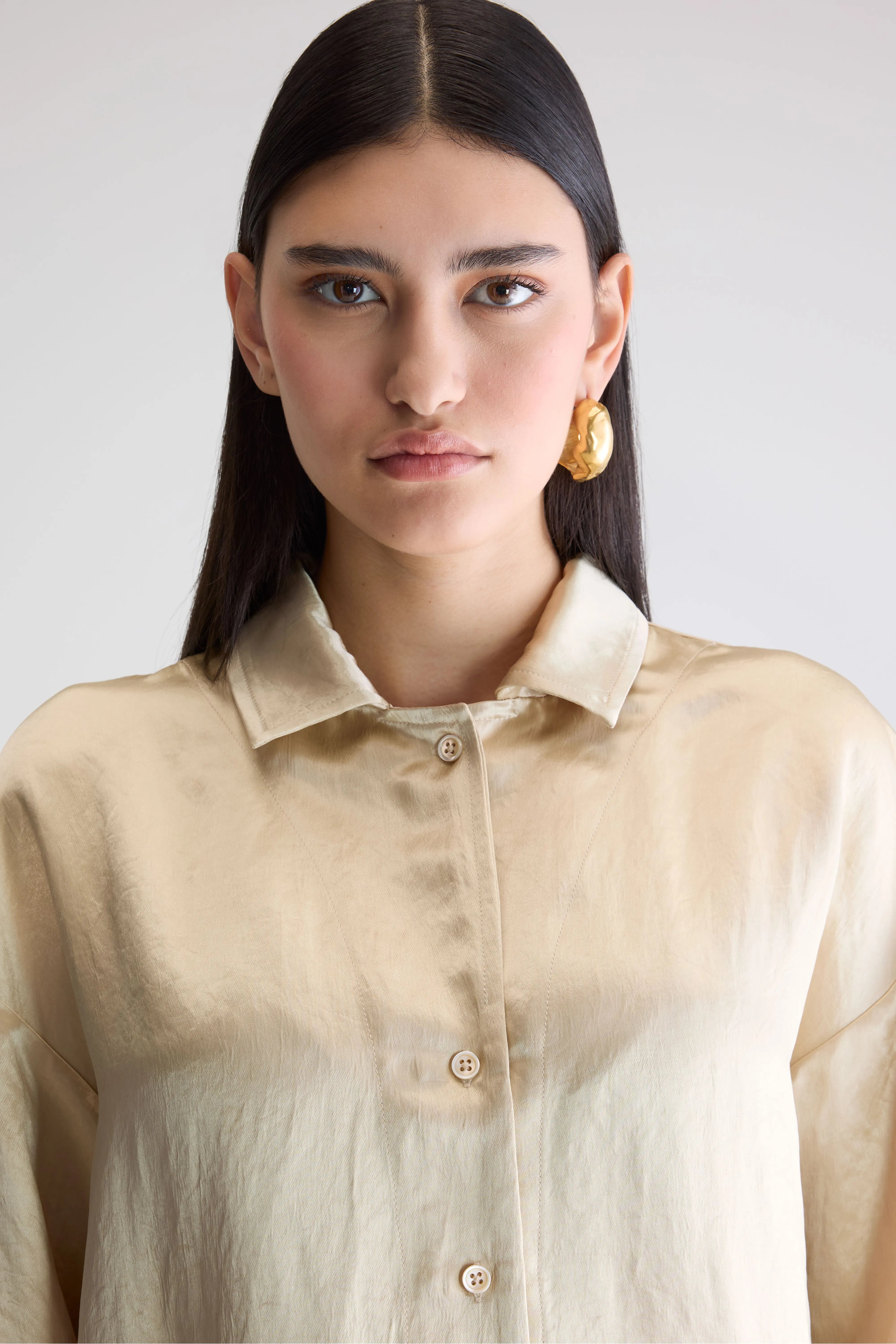 Seattle regular blouse (252 / W / IVORY)
