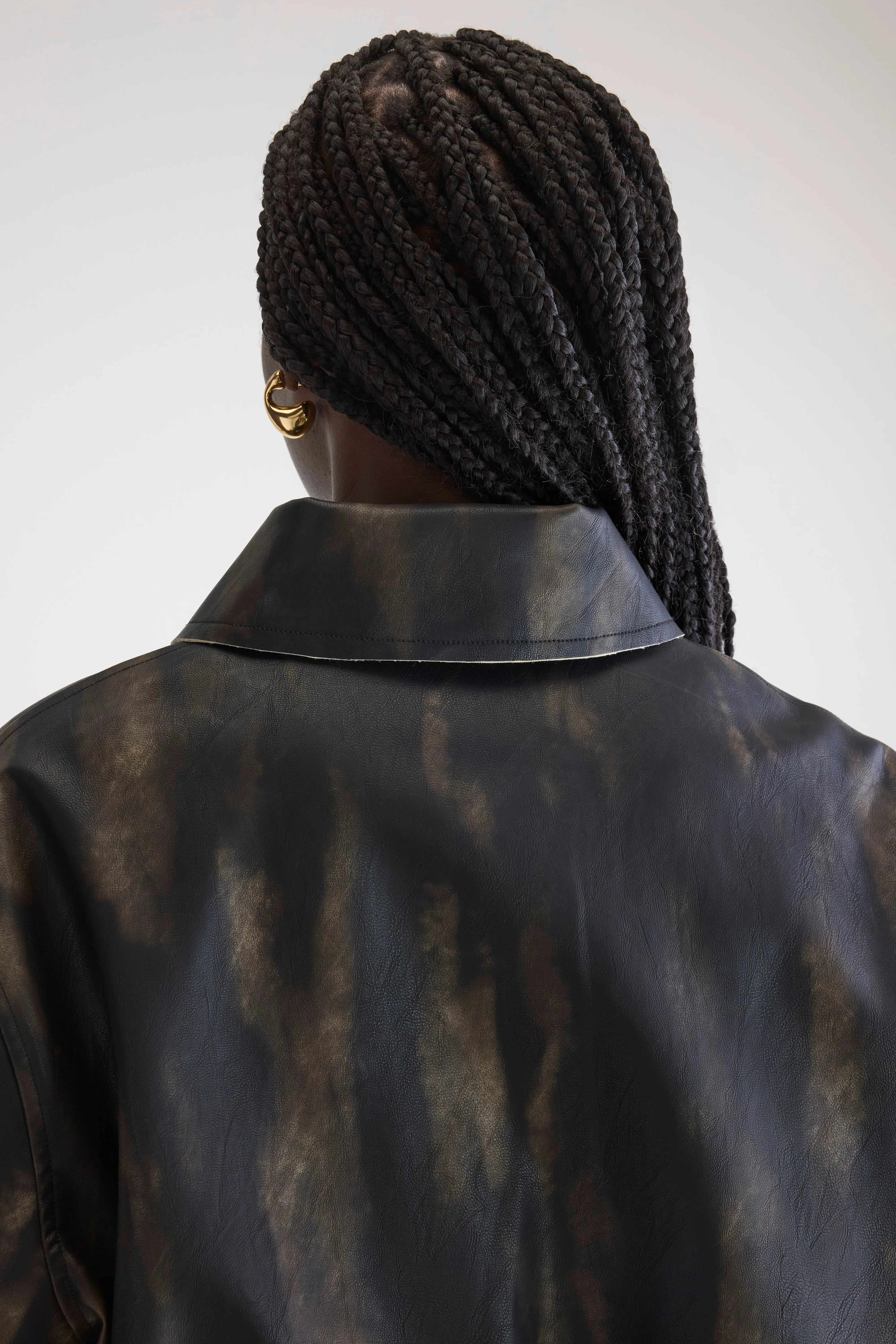 Veste en simili-cuir Harred (252 / W / BLACK SAND)