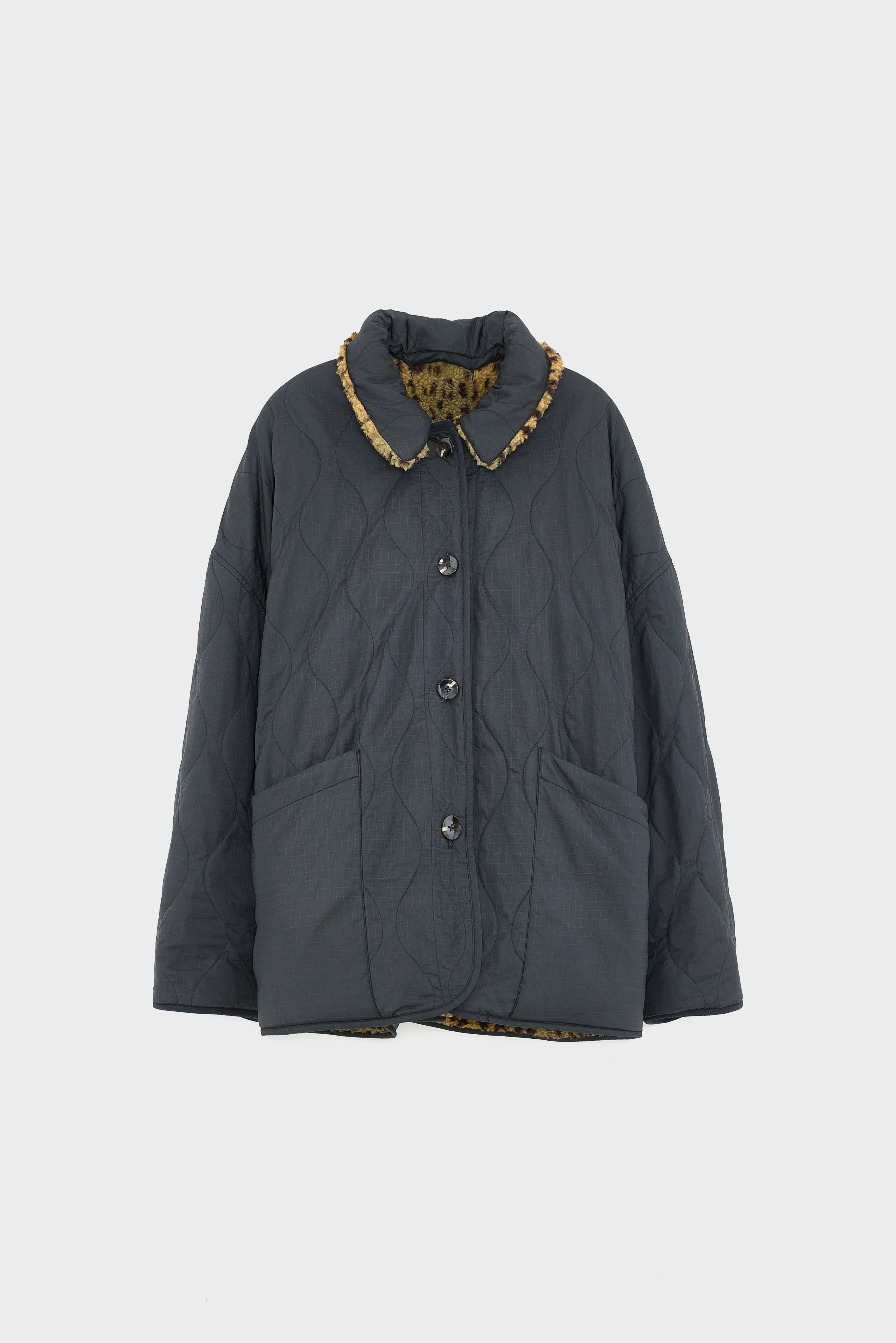 Hampton teddy jacket (252 / W / BLACK SAND)