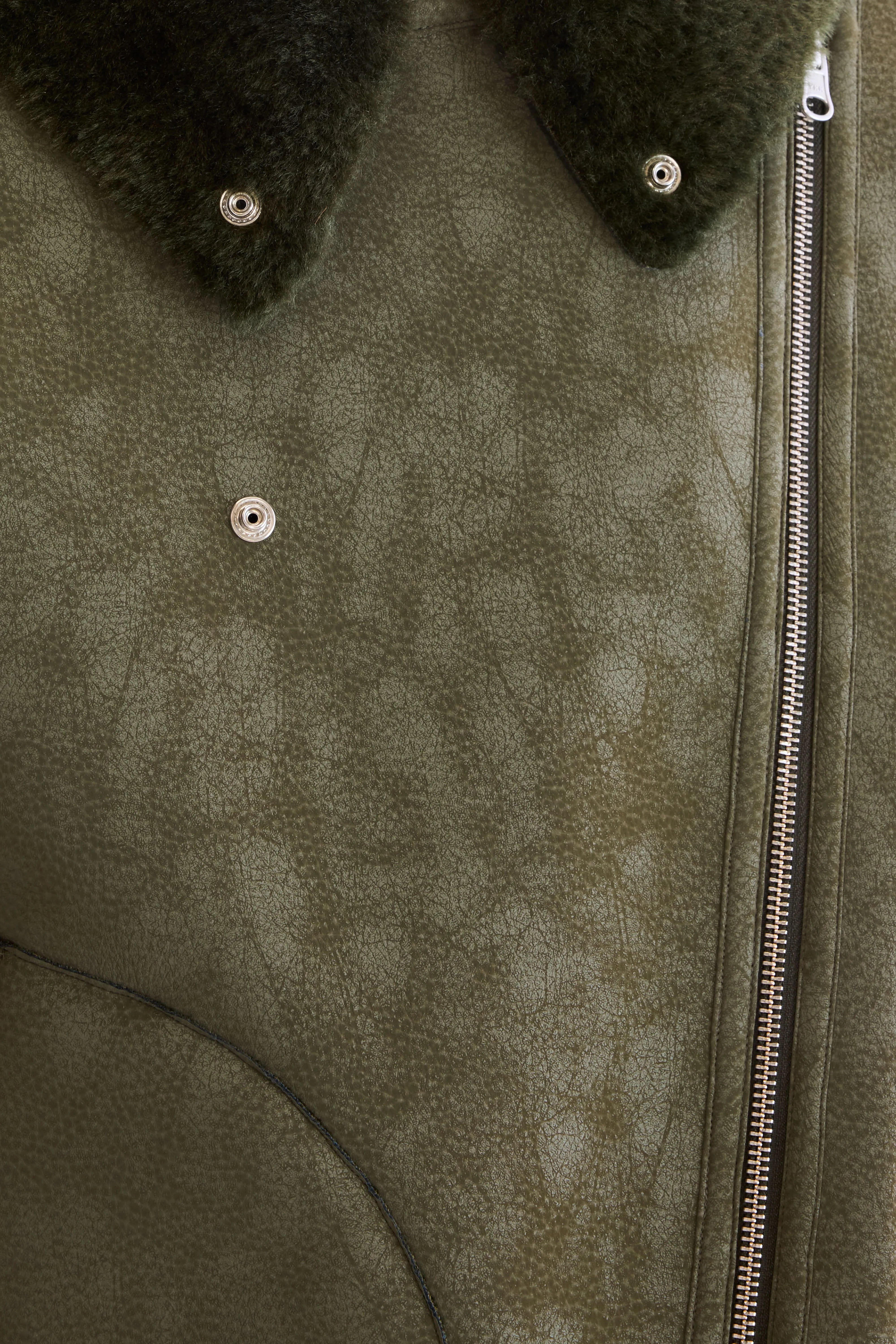Hedwee biker jacket (252 / W / FOREST)