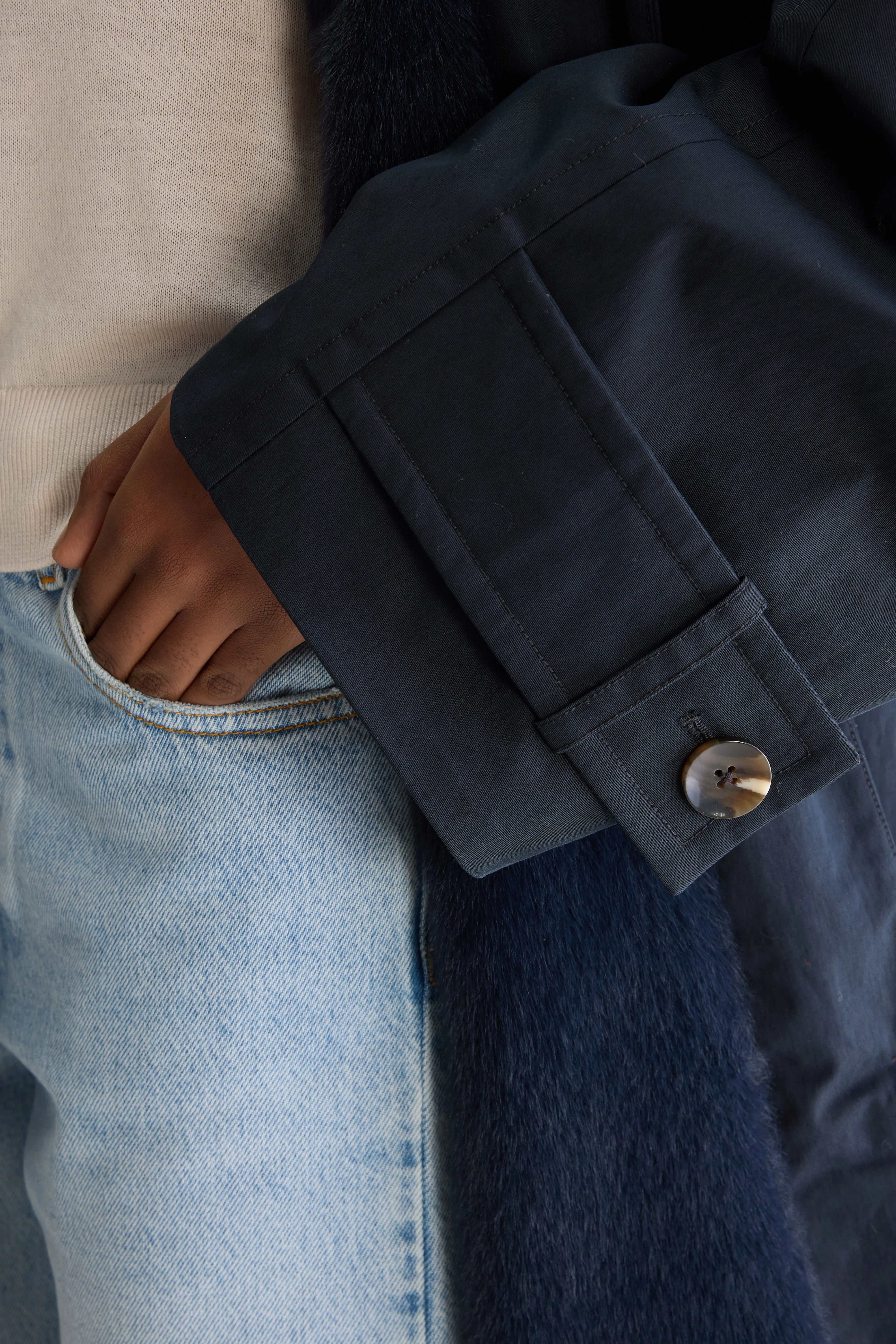 Manteau trench Hestia (252 / W / NAVY)