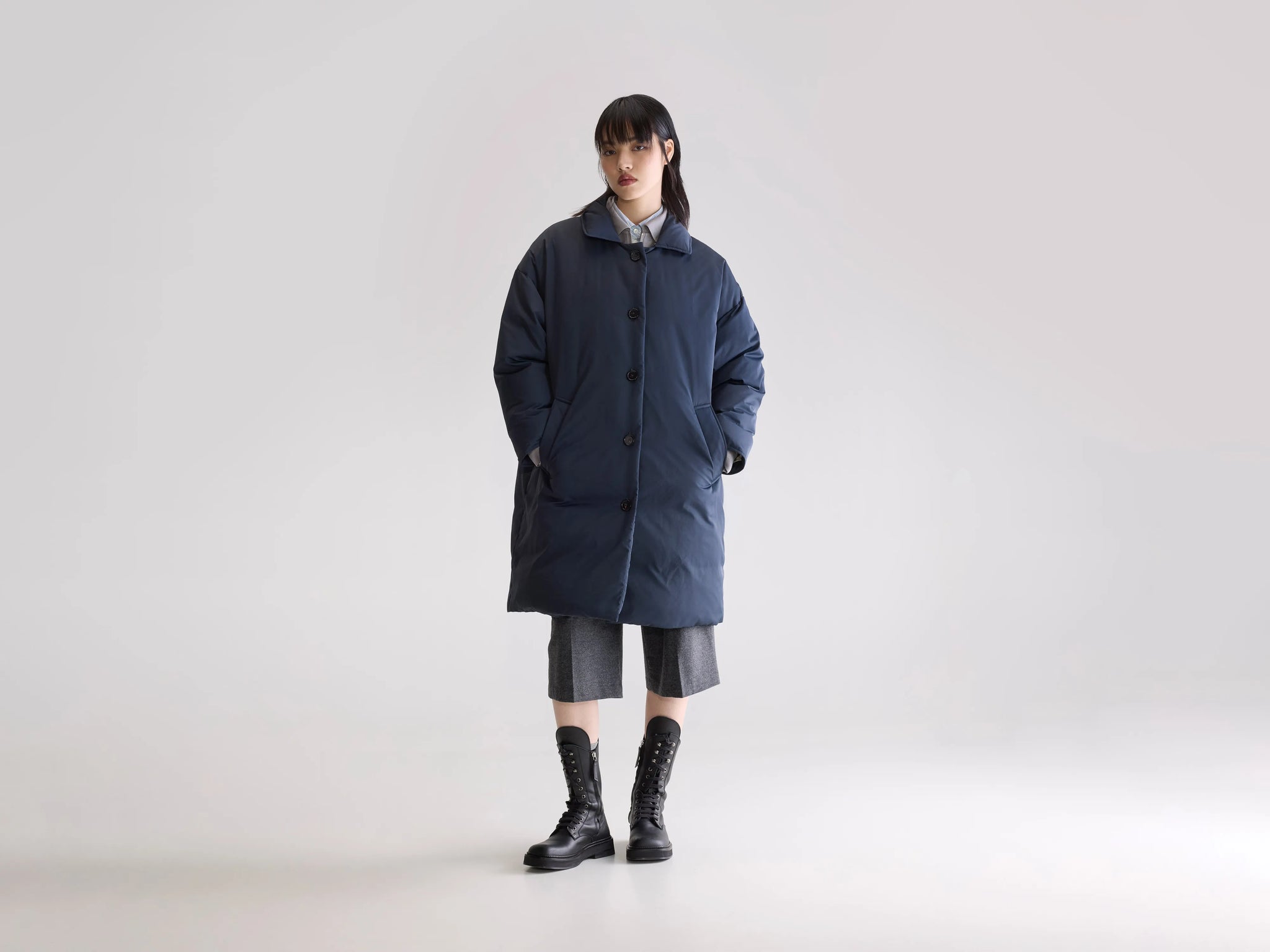 ジャケット・アウター deres / Belle coat navy deres Belle coat navy - メルカリ deres Belle coat navy