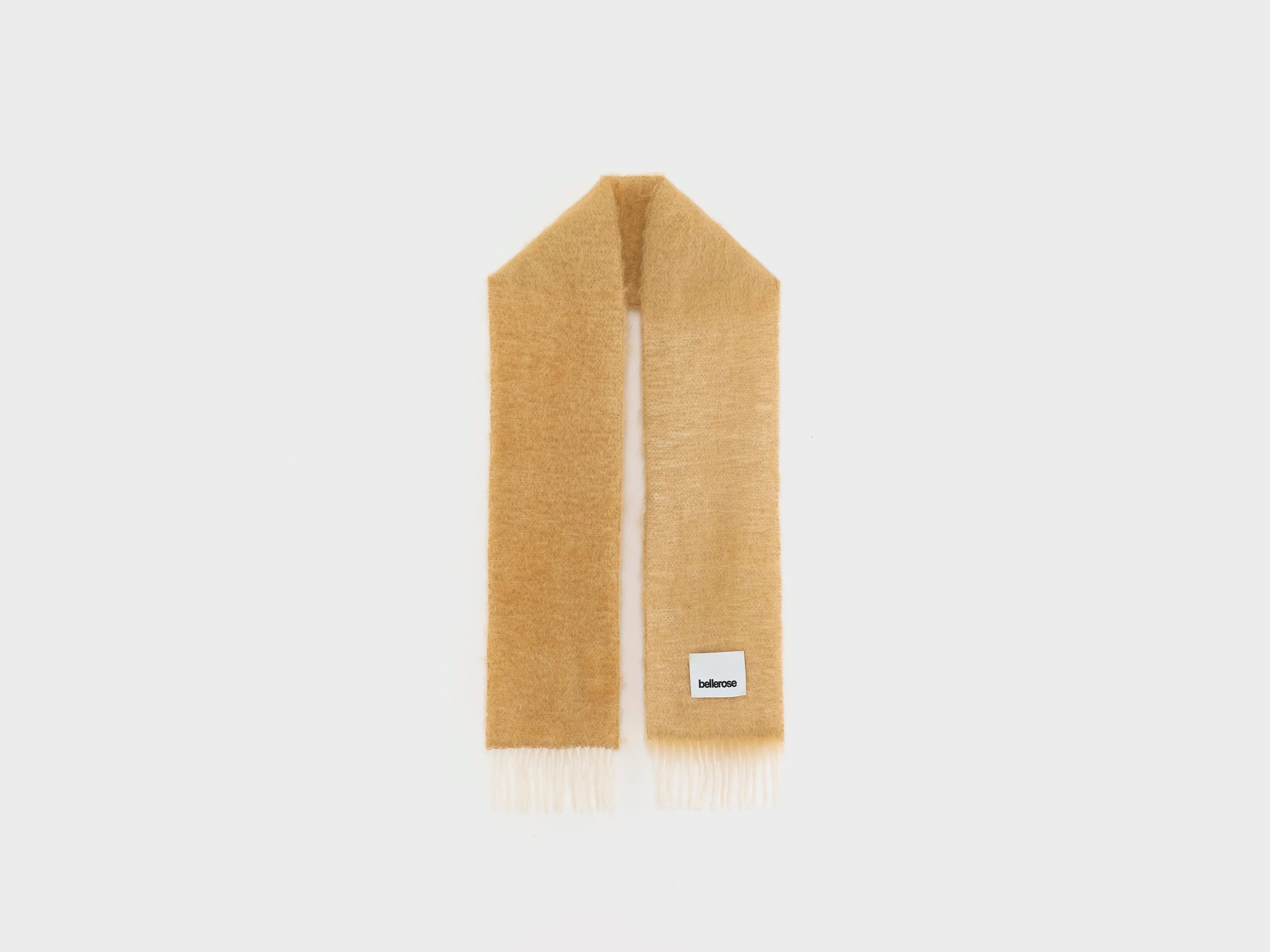 Mylle mohair-wool scarf (252 / W / SAVANNA)