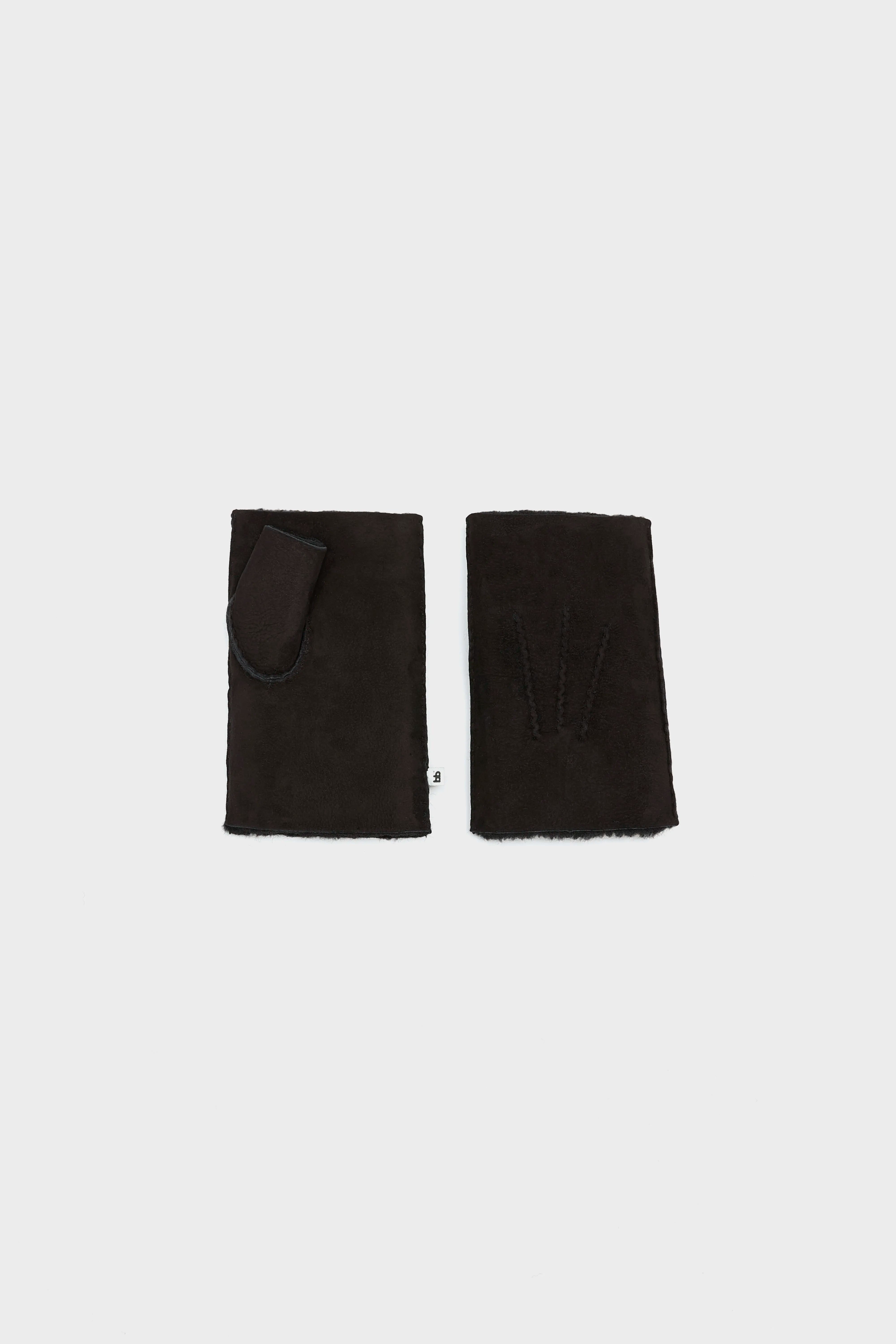 Manhok vingerloze handschoenen (251 / W / BLACK)