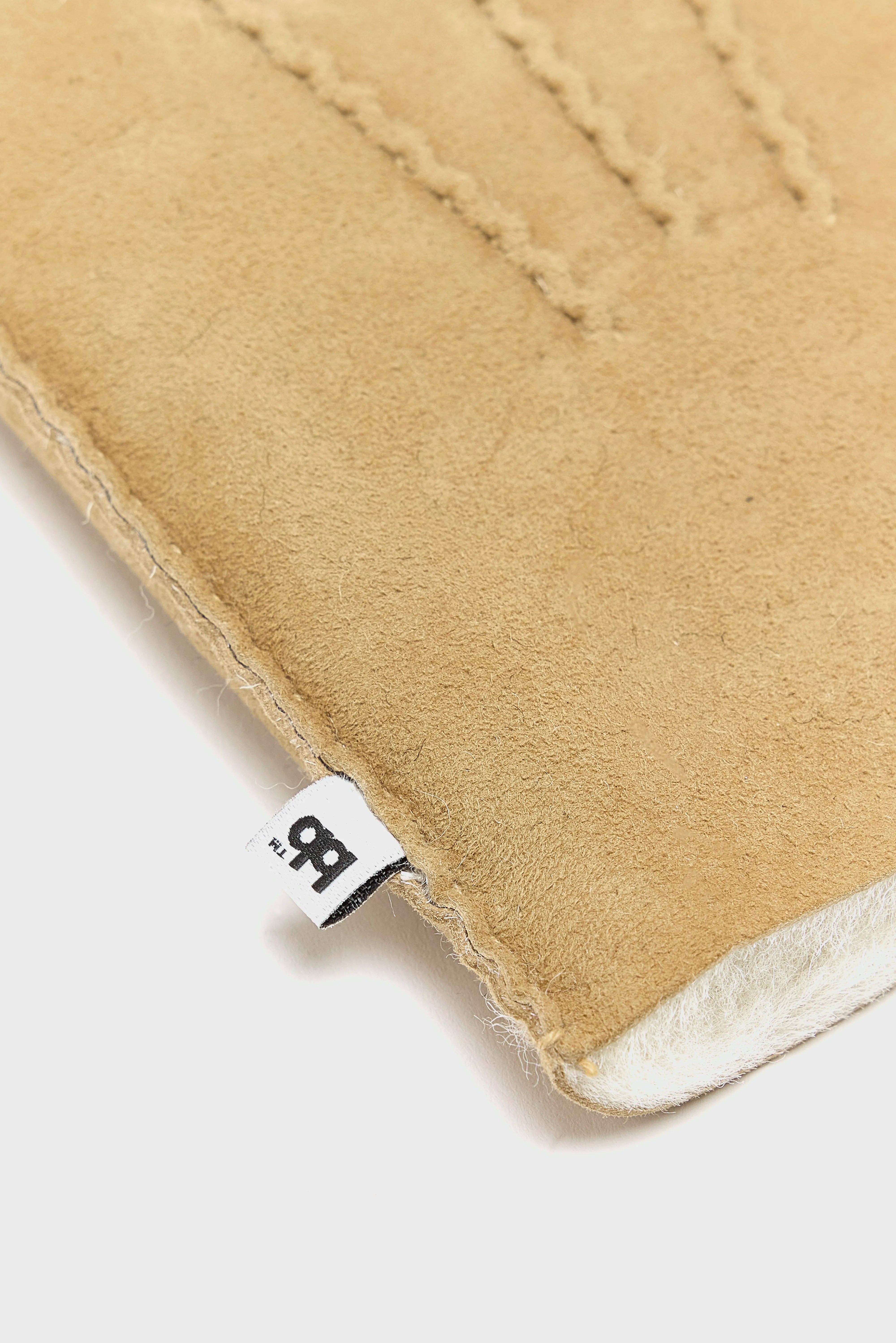 Manhok fingerless gloves (251 / W / COGNAC)