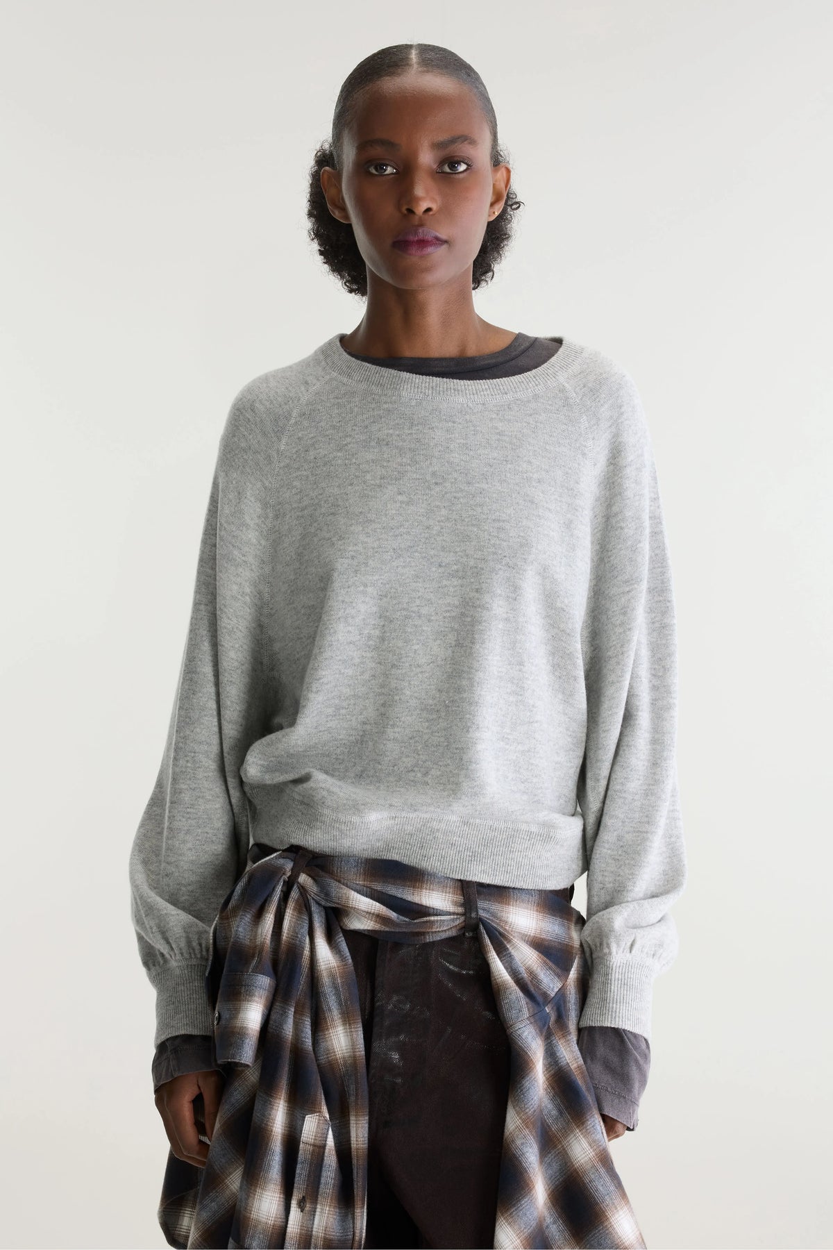 Spanne Trui Met Ronde Hals - Light grey Voor Dames | Bellerose