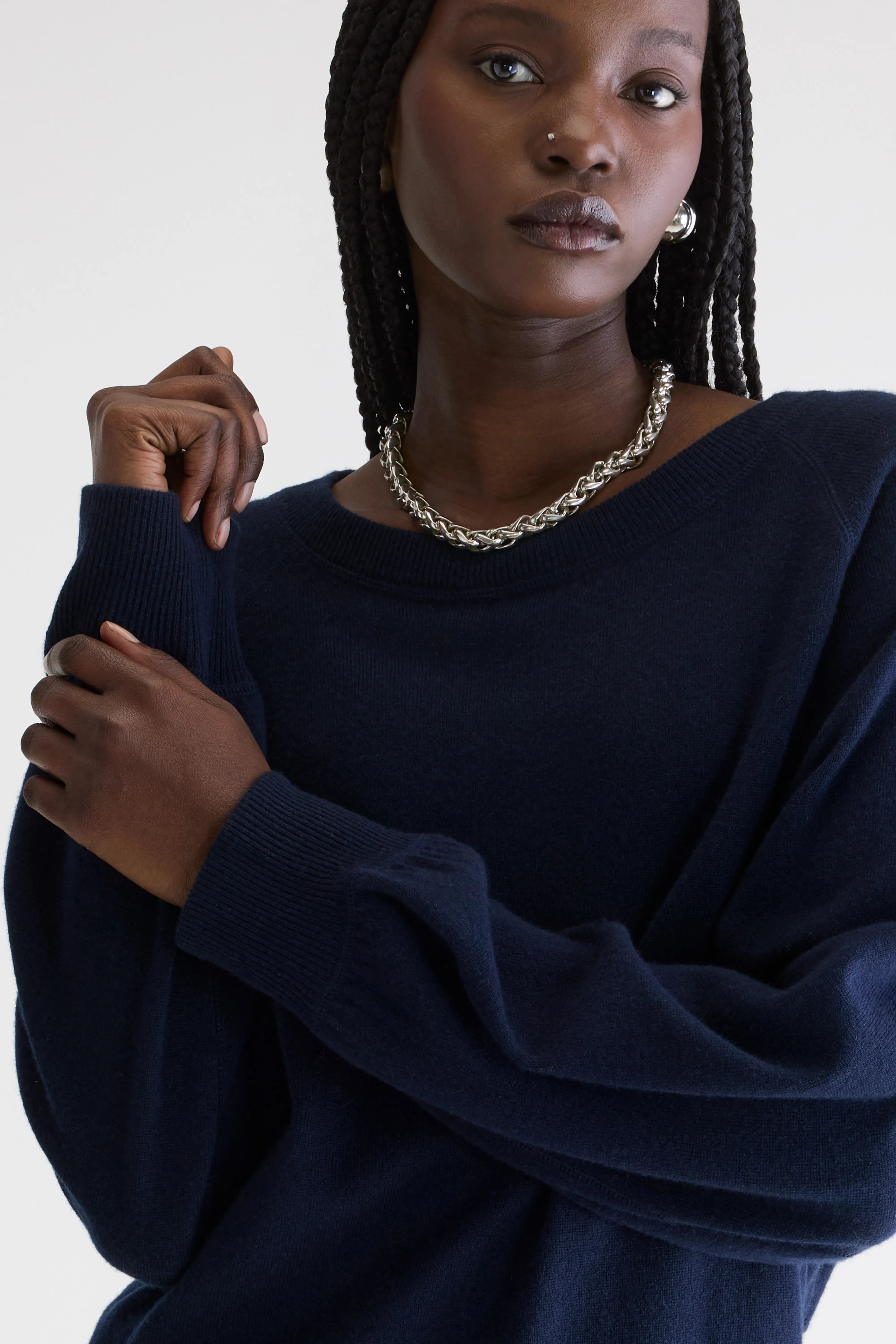 Pull col rond Spanne (252 / W / PARKER)