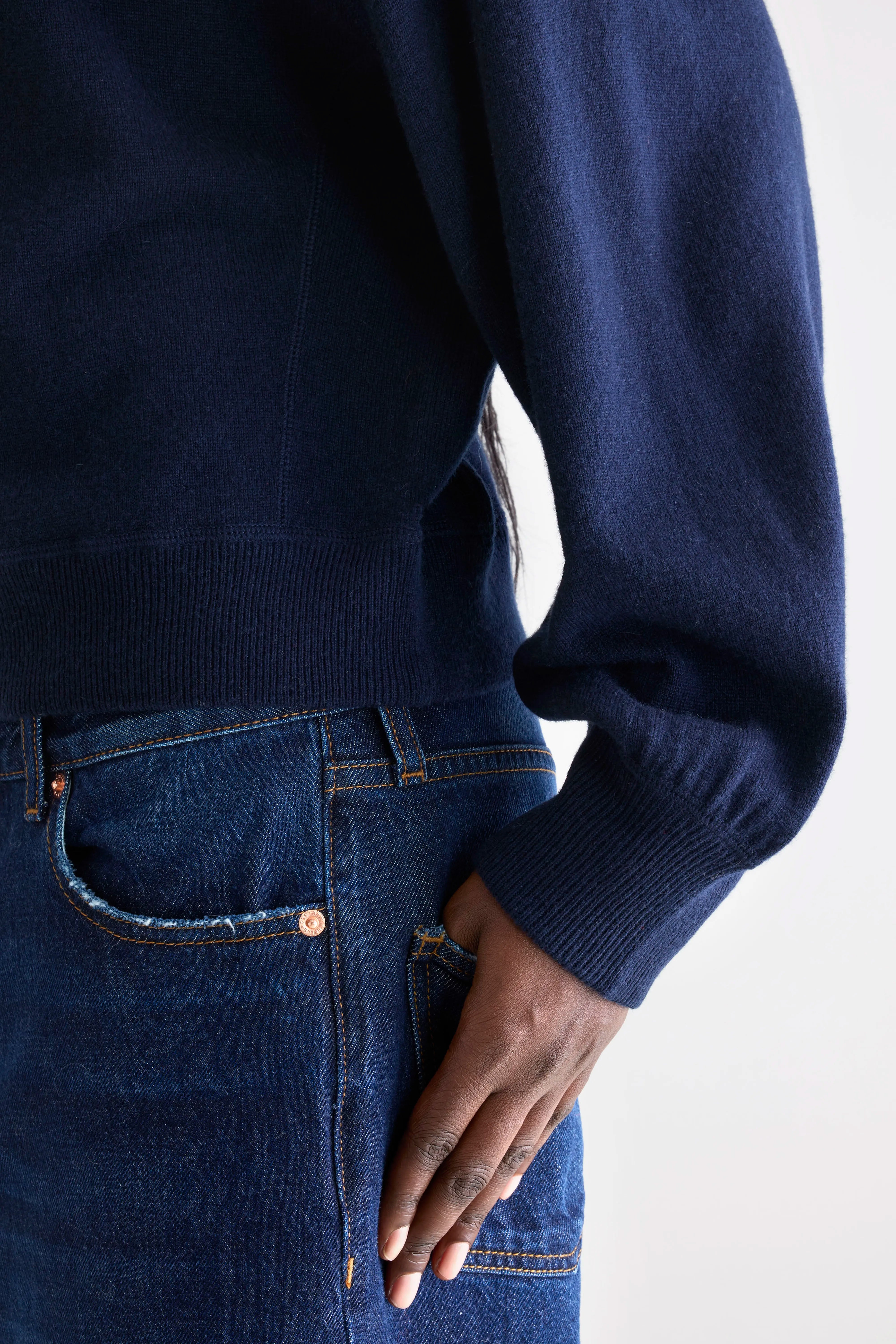 Pull col rond Spanne (252 / W / PARKER)