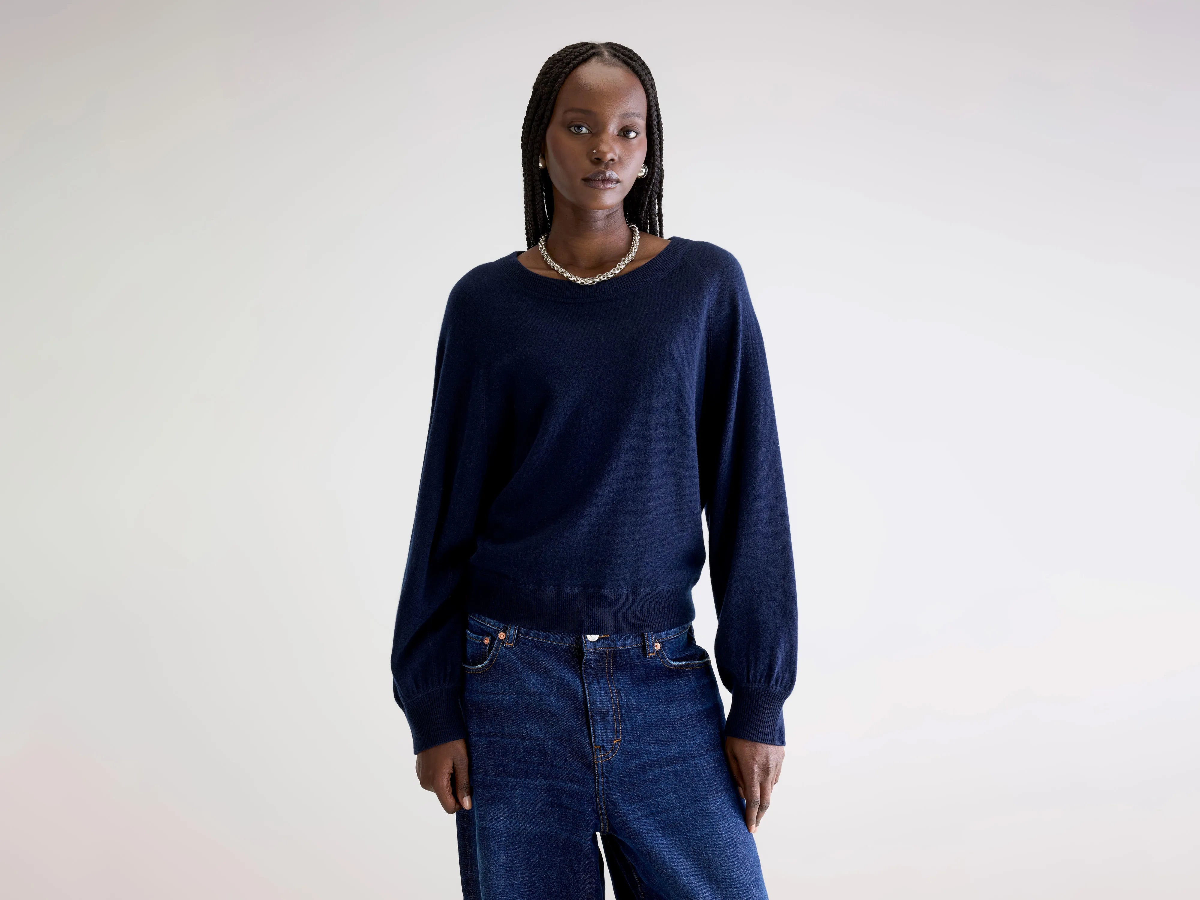 Pull col rond Spanne (252 / W / PARKER)