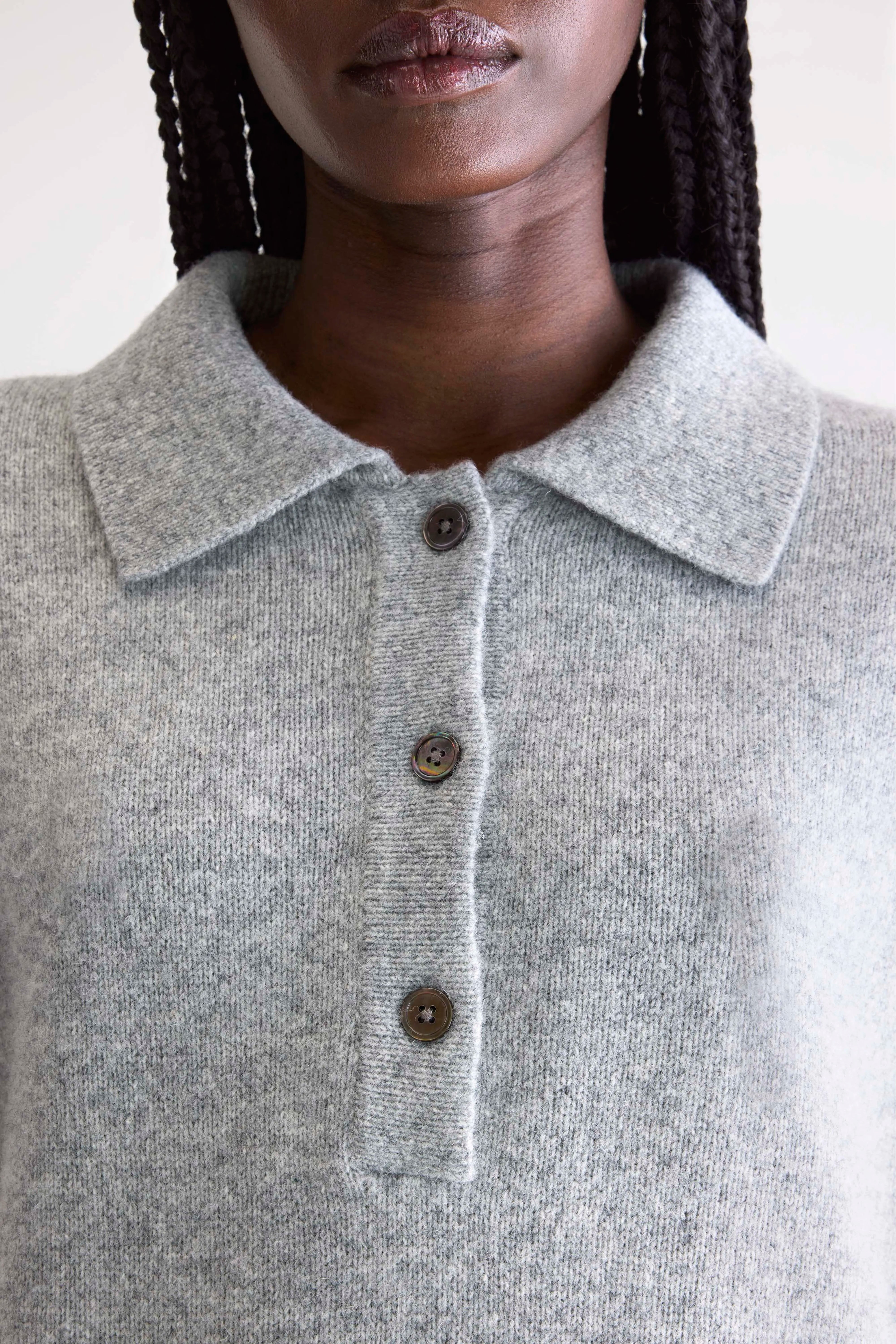 Ameson mouwloze trui (252 / W / H. GREY)