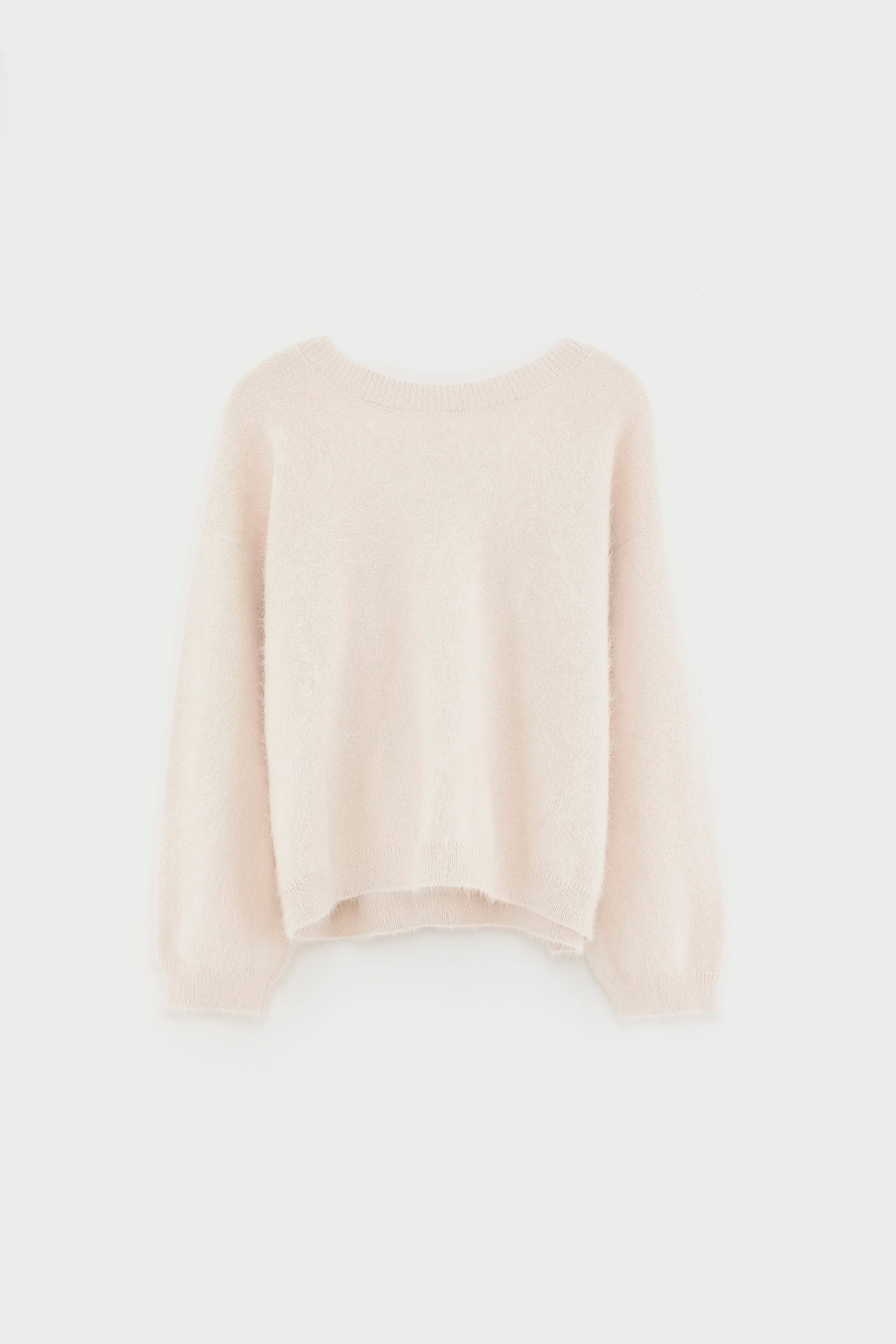 Dathe angora-blend sweater (252 / W / PARCHEMIN)