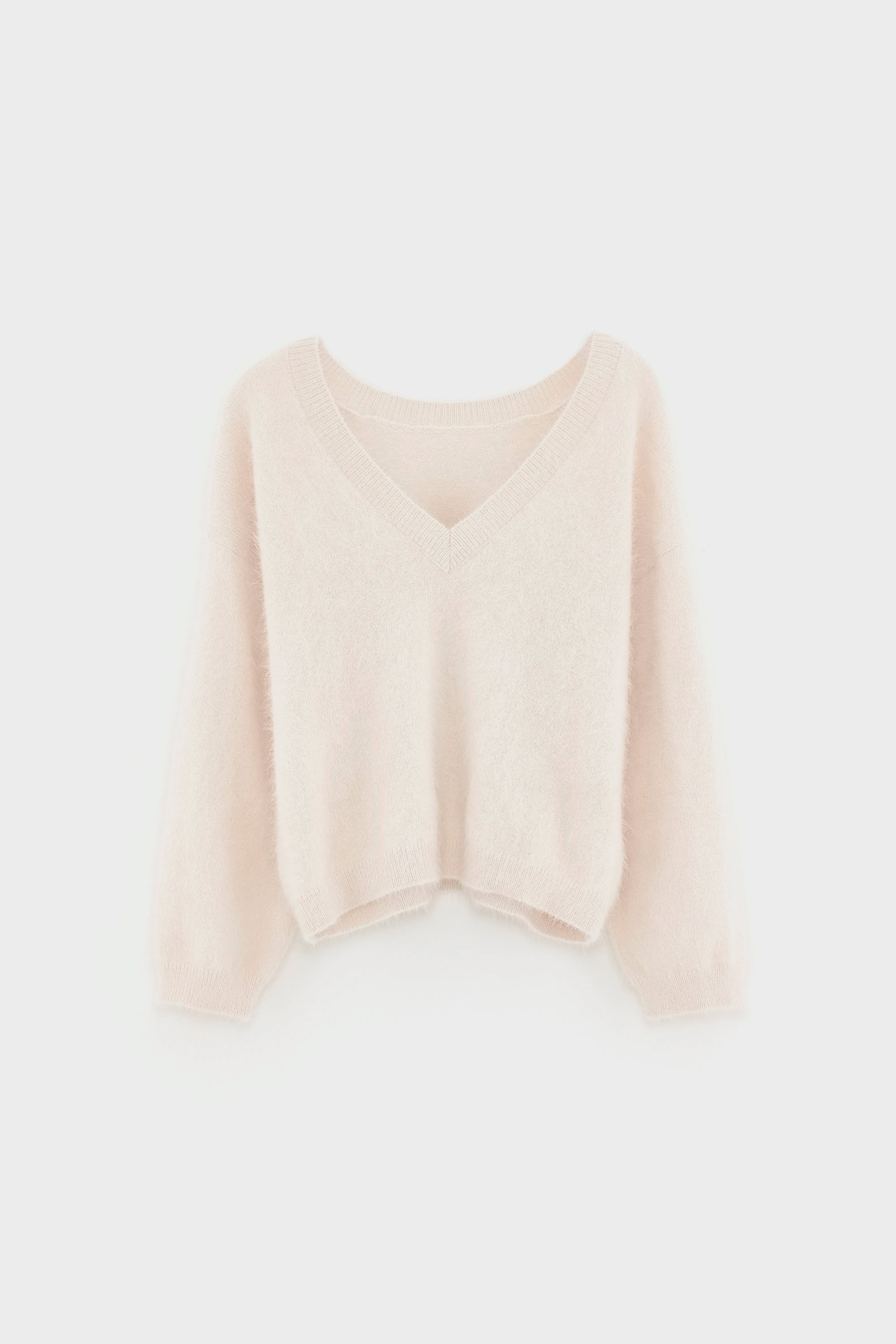 Dathe angora-blend sweater (252 / W / PARCHEMIN)