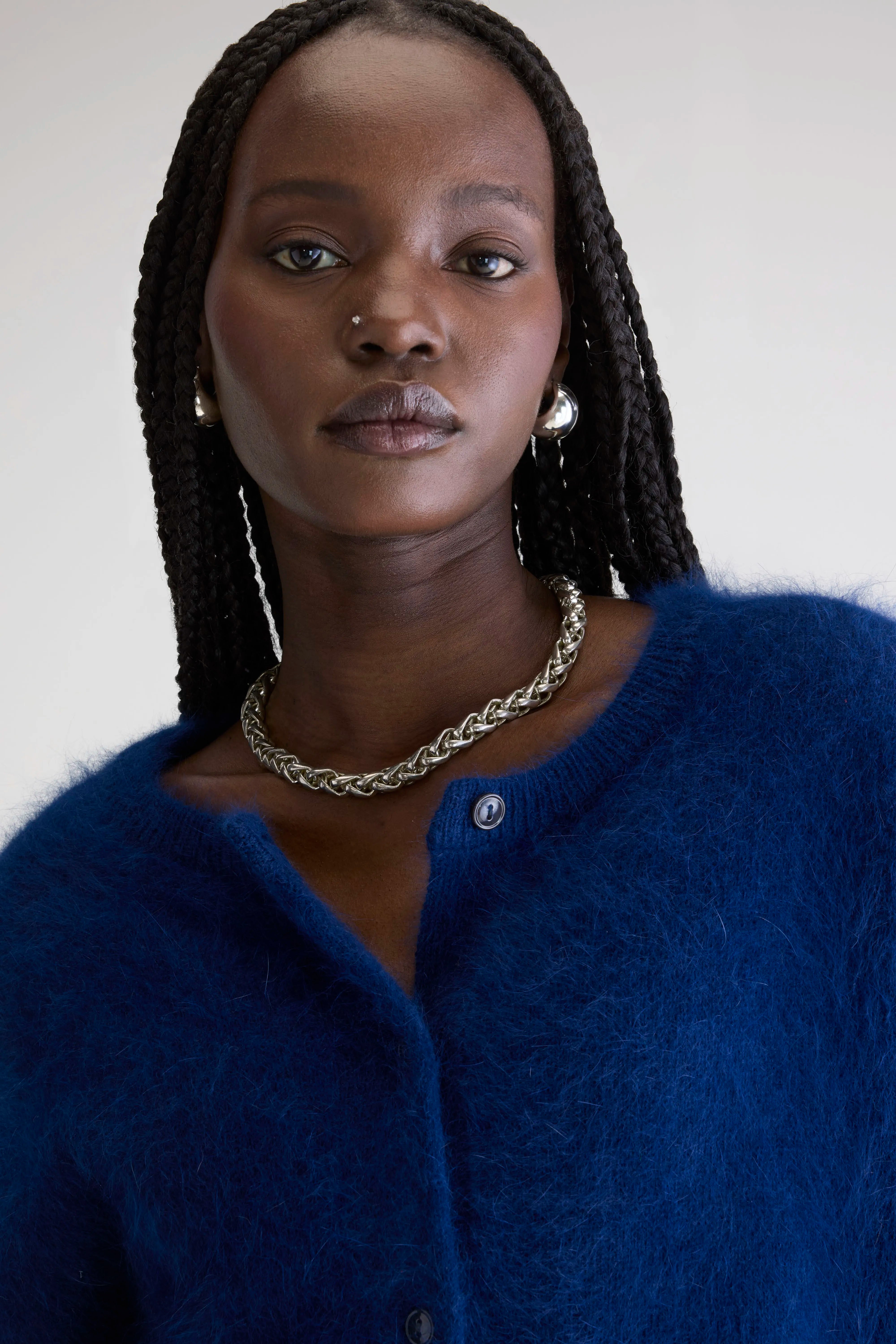 Cardigan en angora Dathan (252 / W / WORKER)