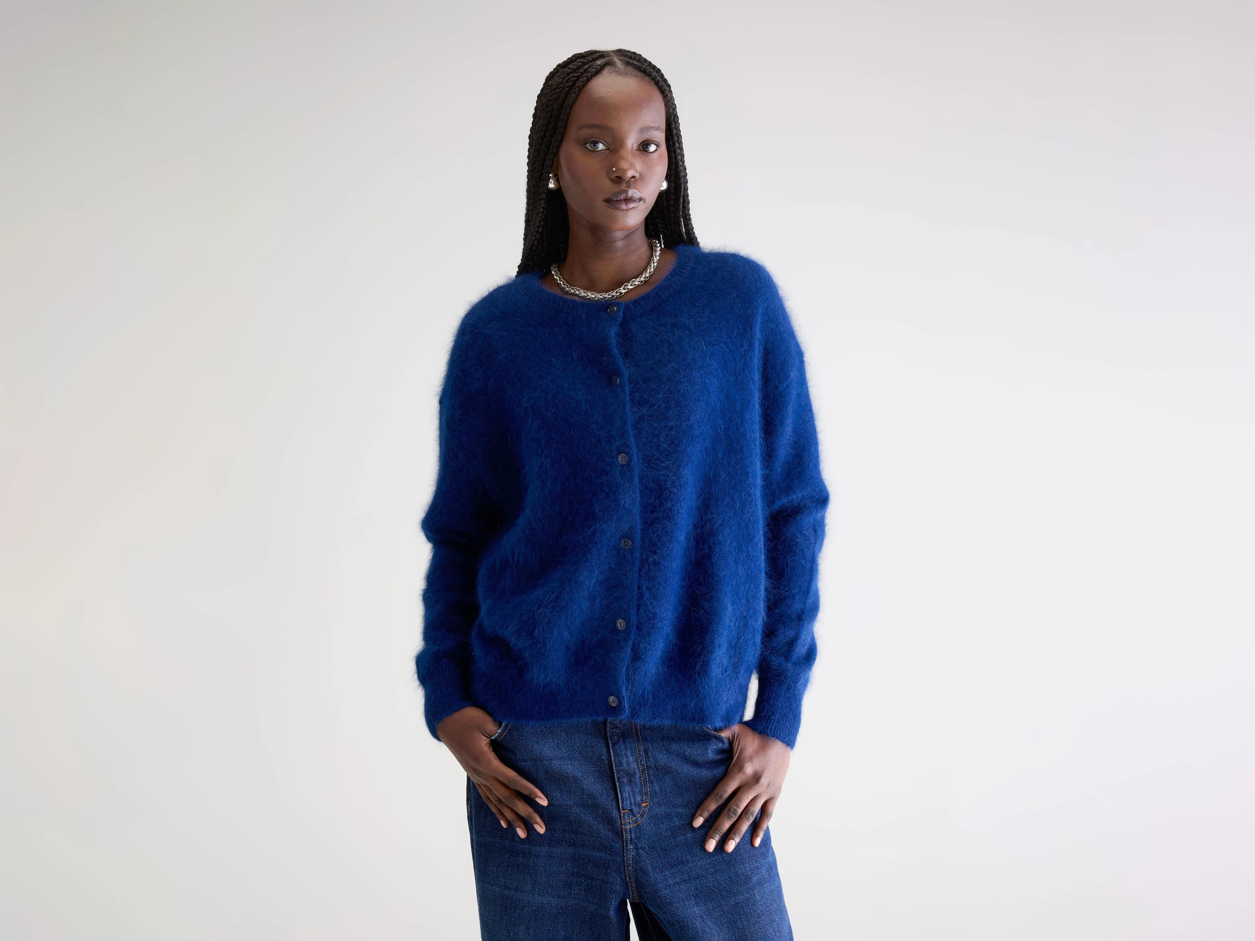 Cardigan en angora Dathan (252 / W / WORKER)