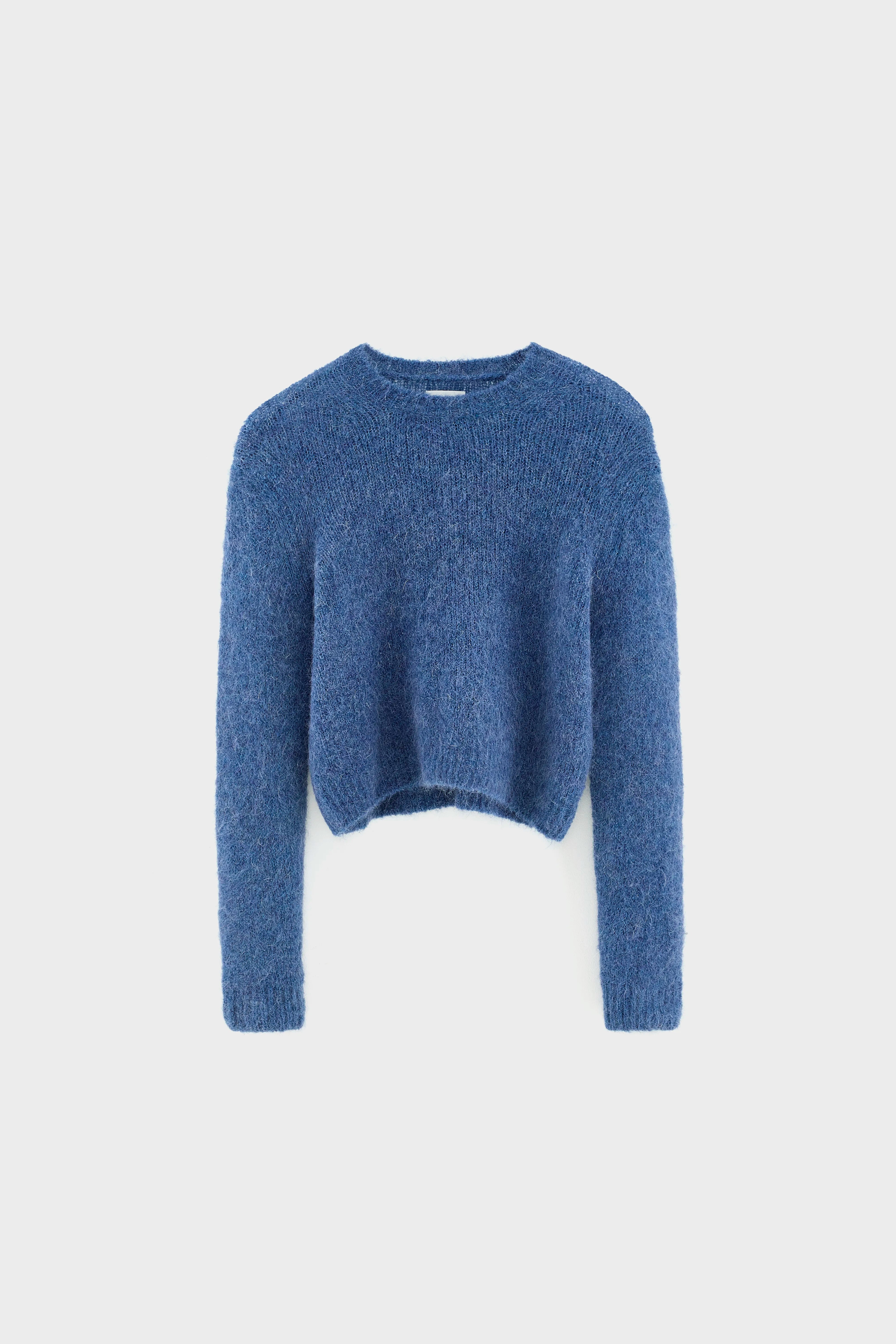 Pull col rond Anco (252 / W / BLUE JEANS)