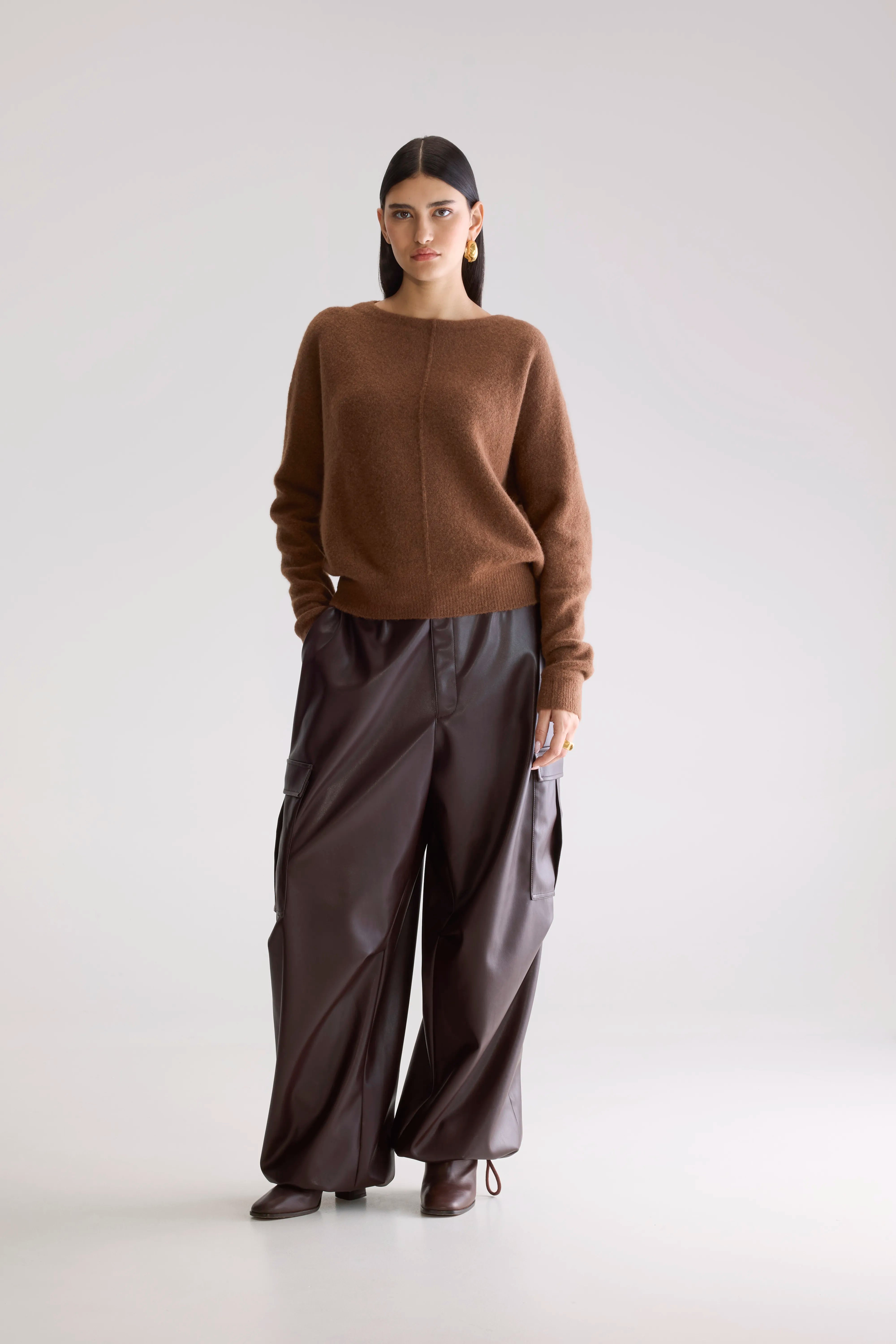 Derny sweater (252 / W / BISON)