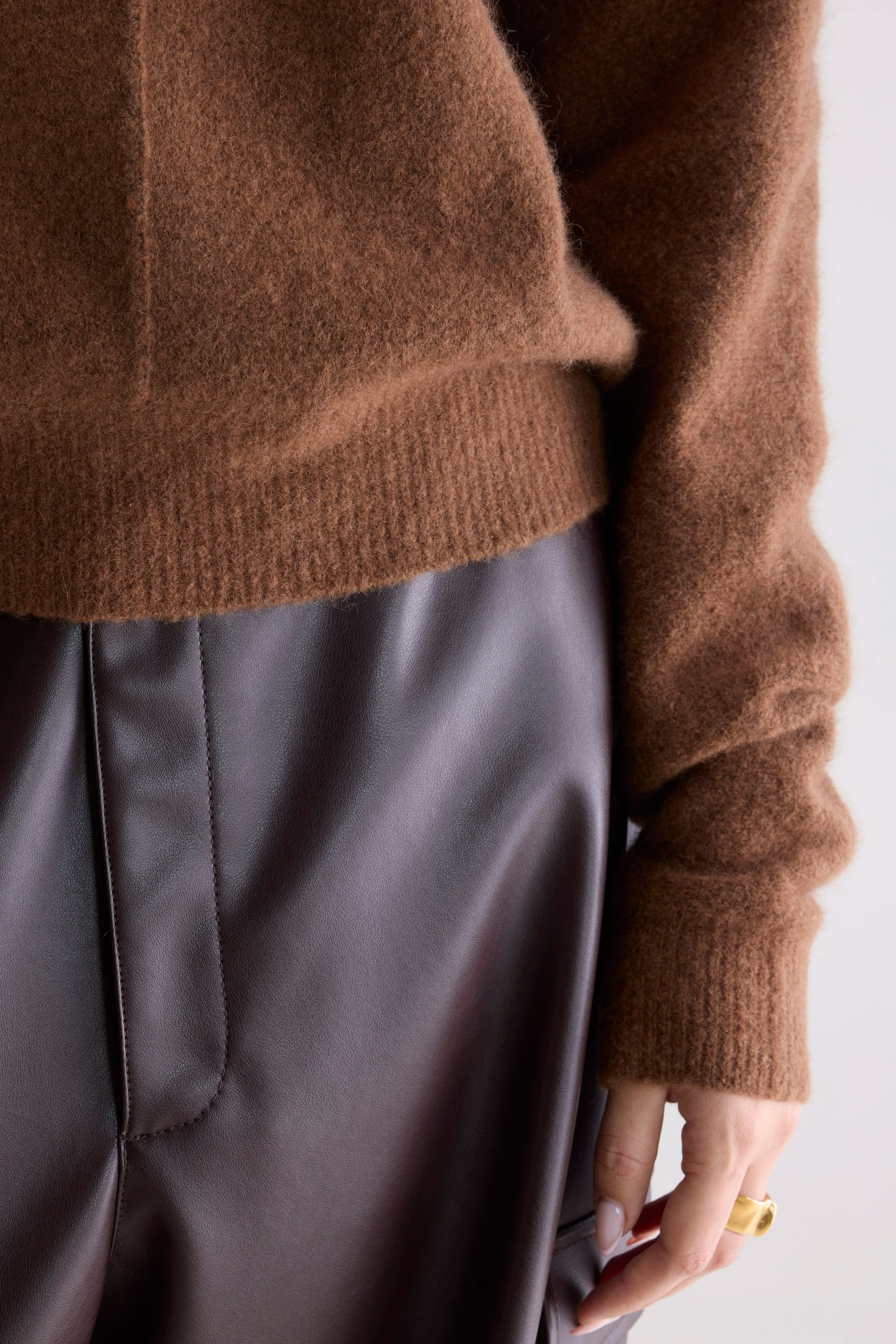 Derny sweater (252 / W / BISON)