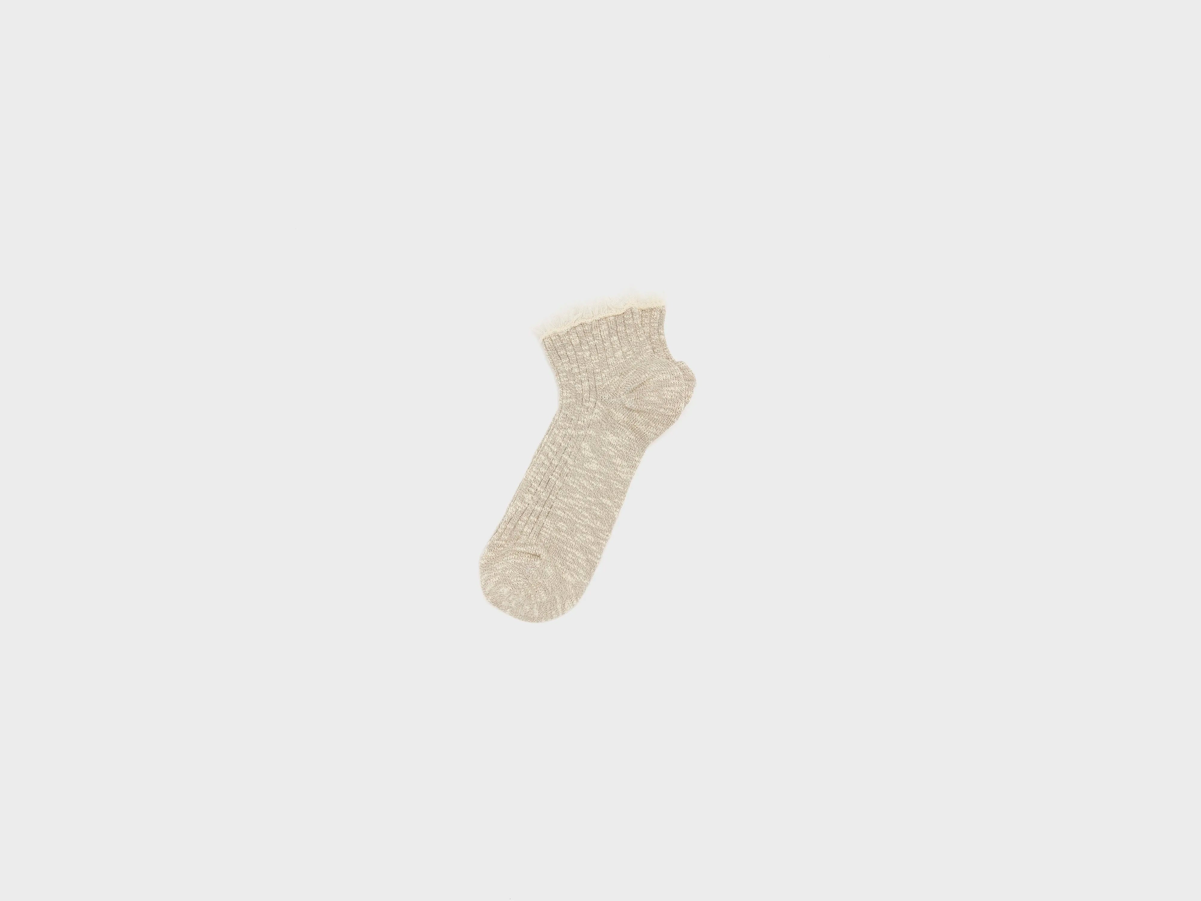 Basoli ankle socks (261 / W / OYSTER)