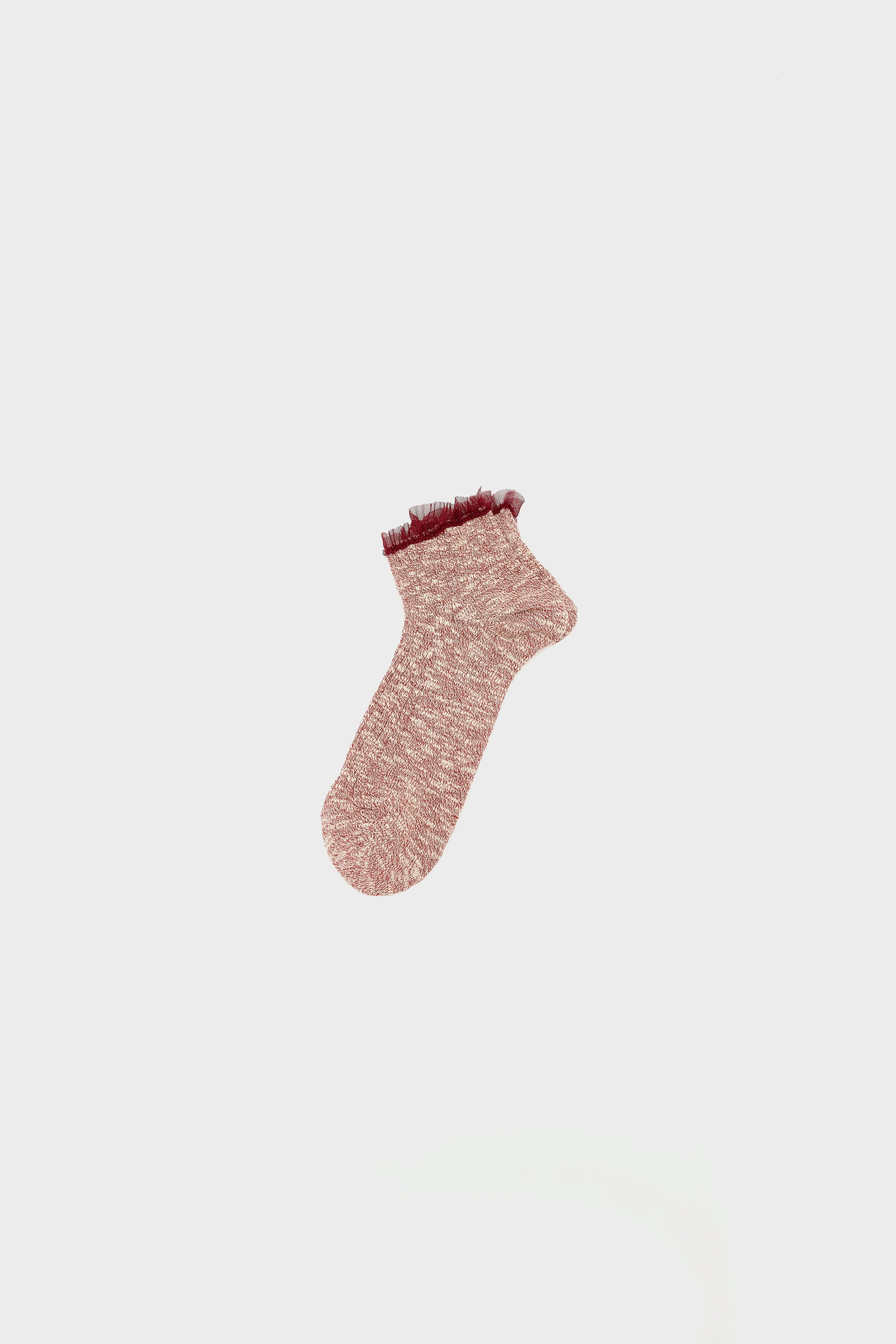 Basoli ankle socks (261 / W / MAHOGANY)