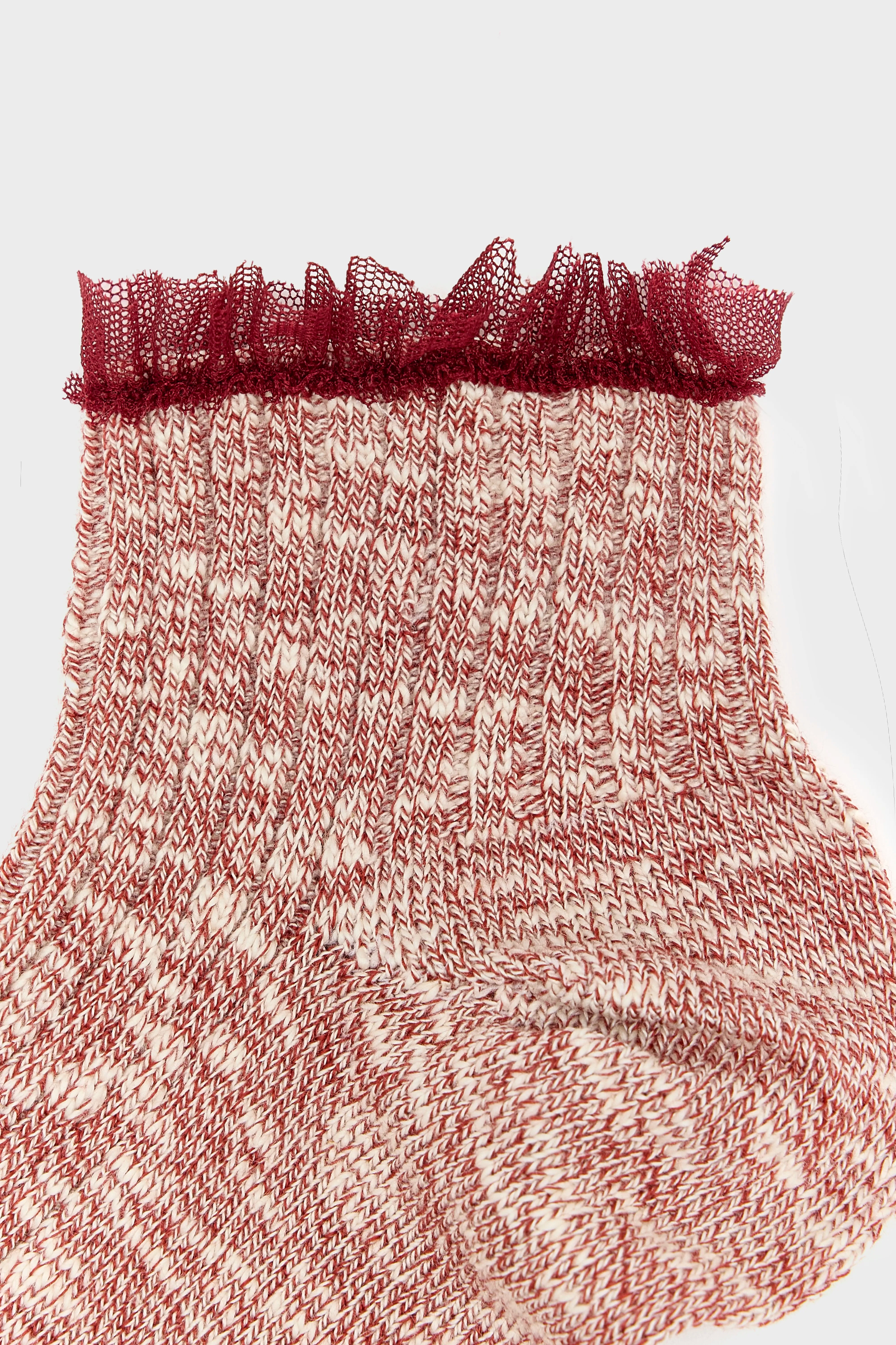 Basoli ankle socks (261 / W / MAHOGANY)