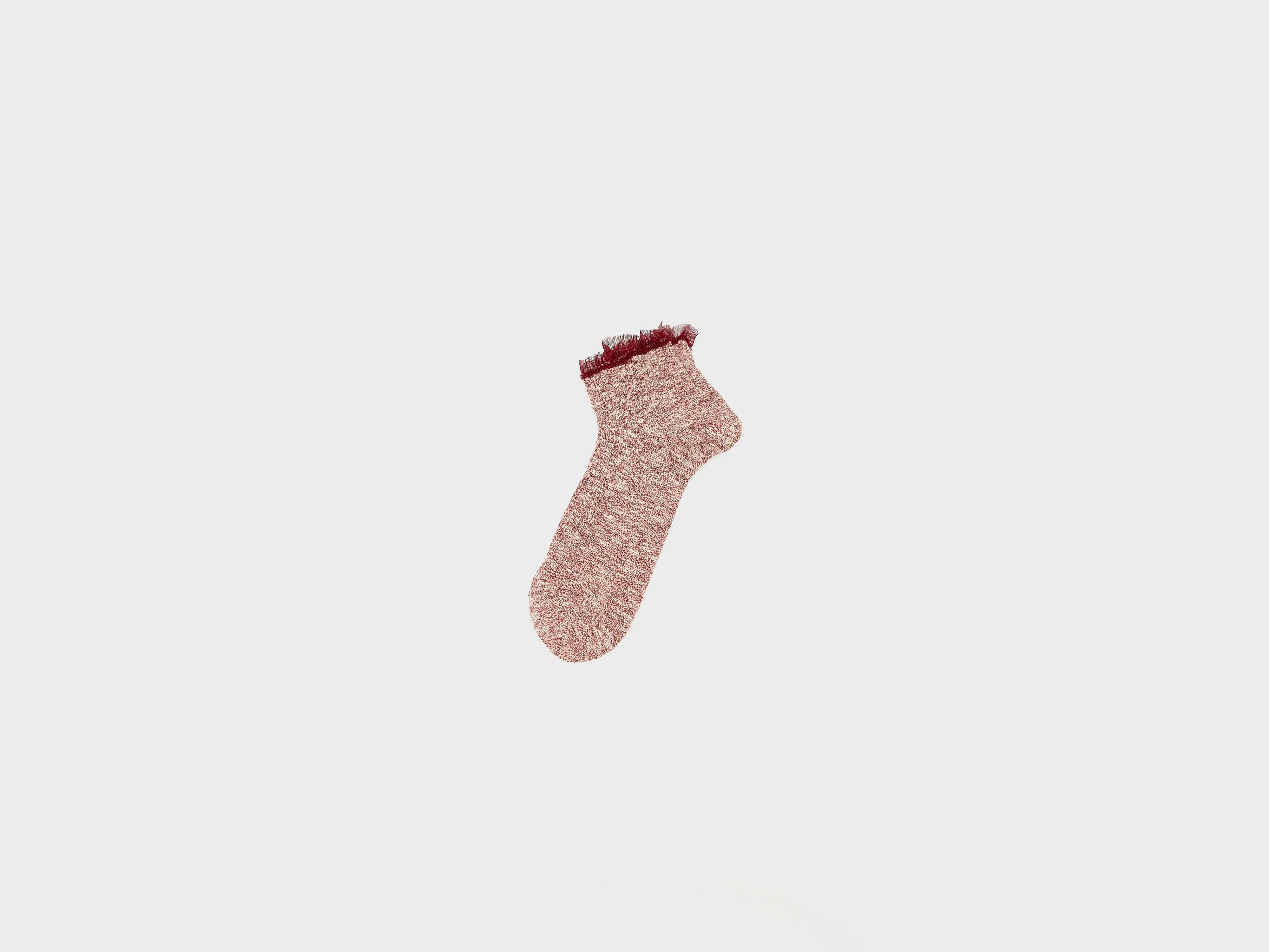 Basoli ankle socks (261 / W / MAHOGANY)