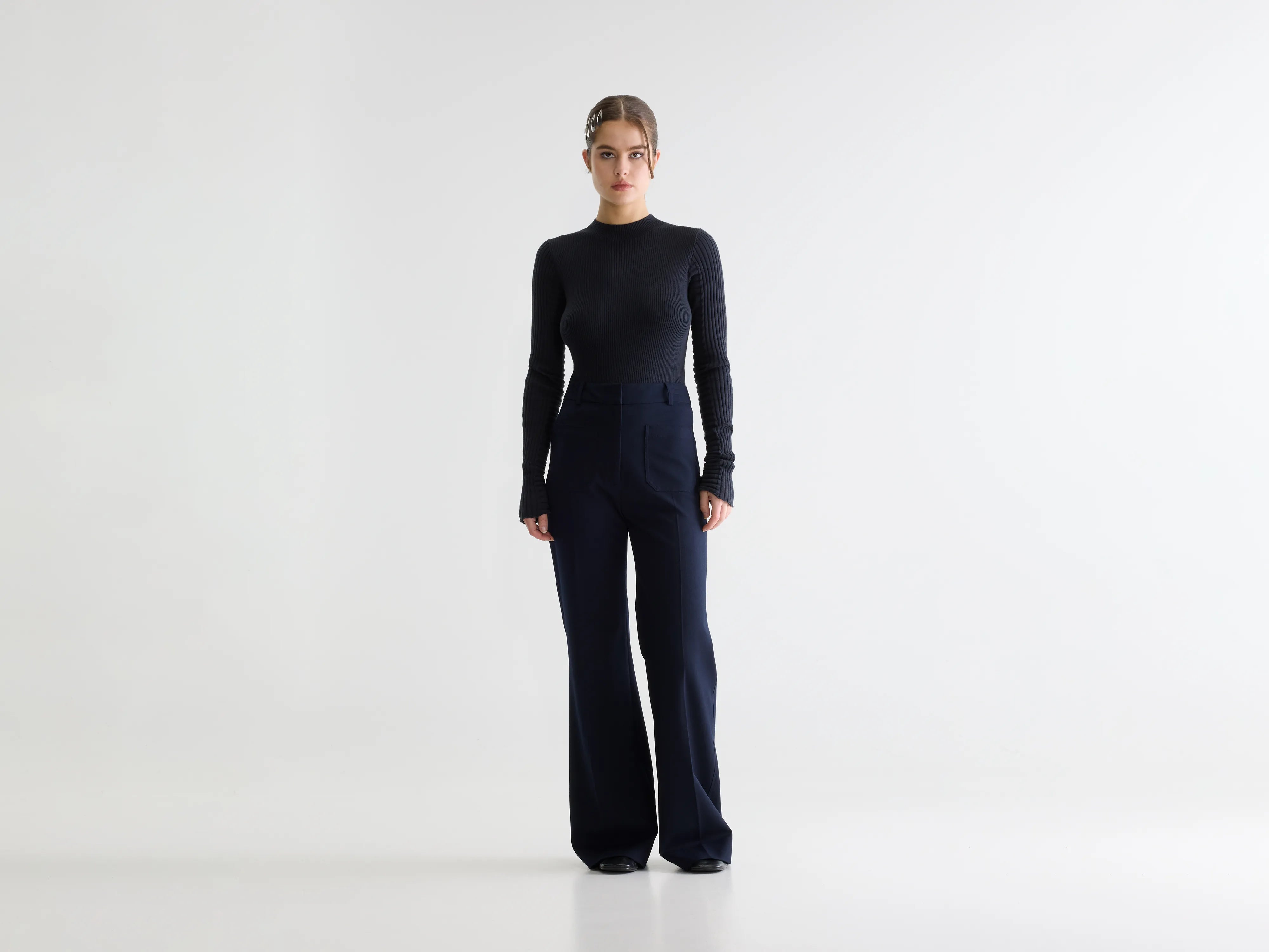 Pantalon slim Vinh (261 / W / DARK NAVY)