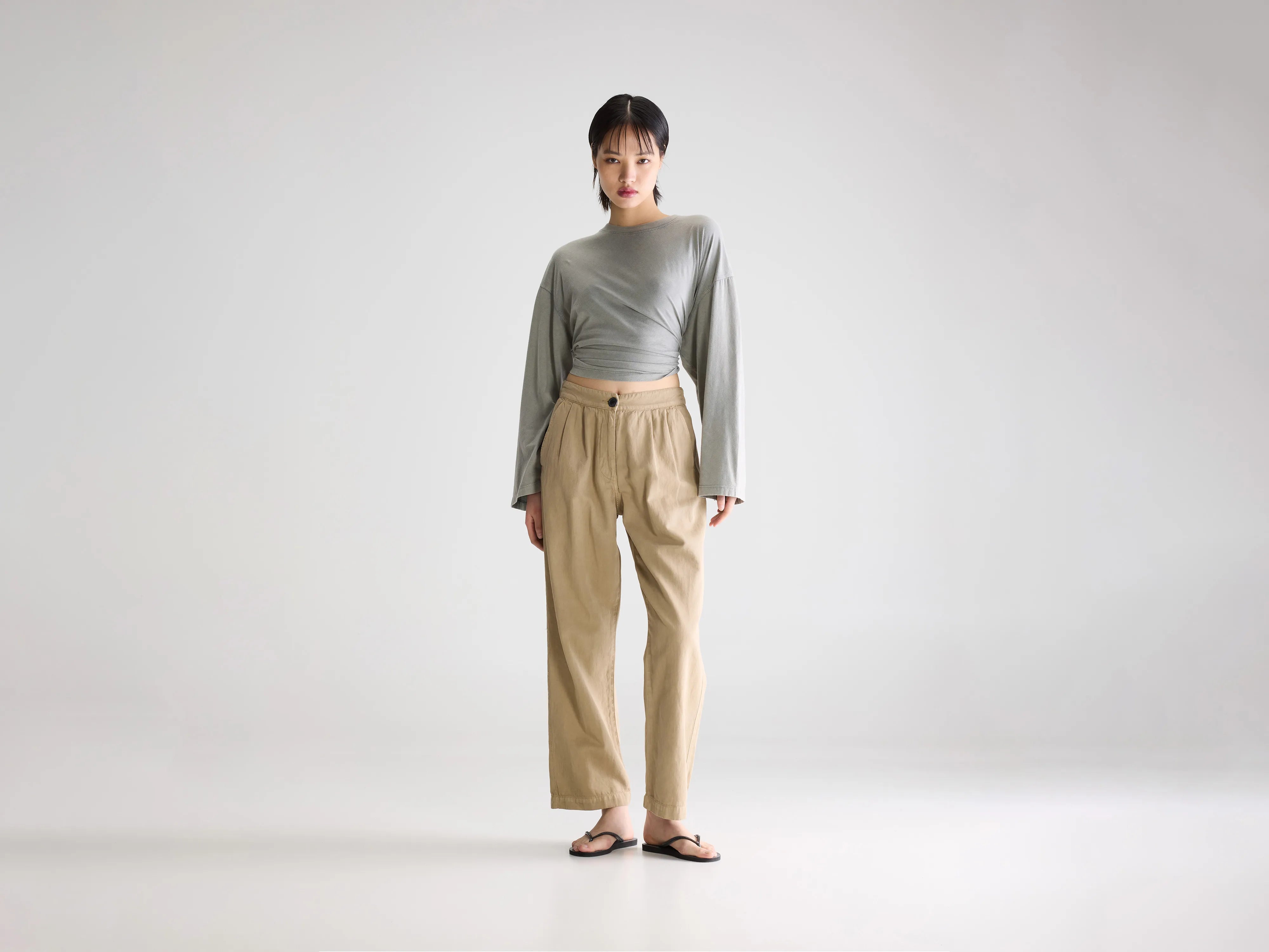Pillow regular broek (261 / W / CLAY)